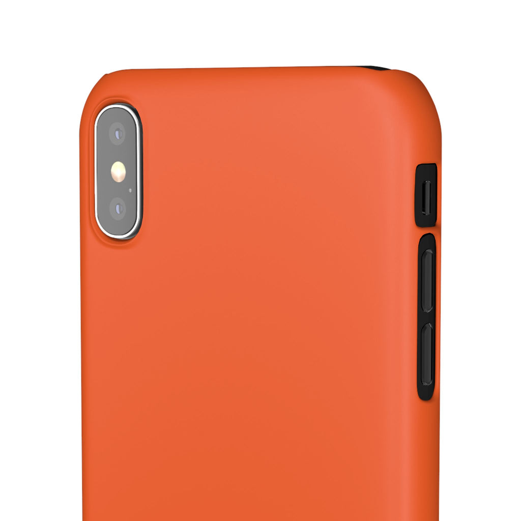 Orange Snap Phone Case