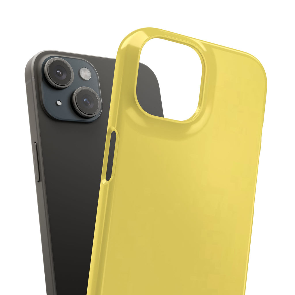 Yellow Snap Phone Case