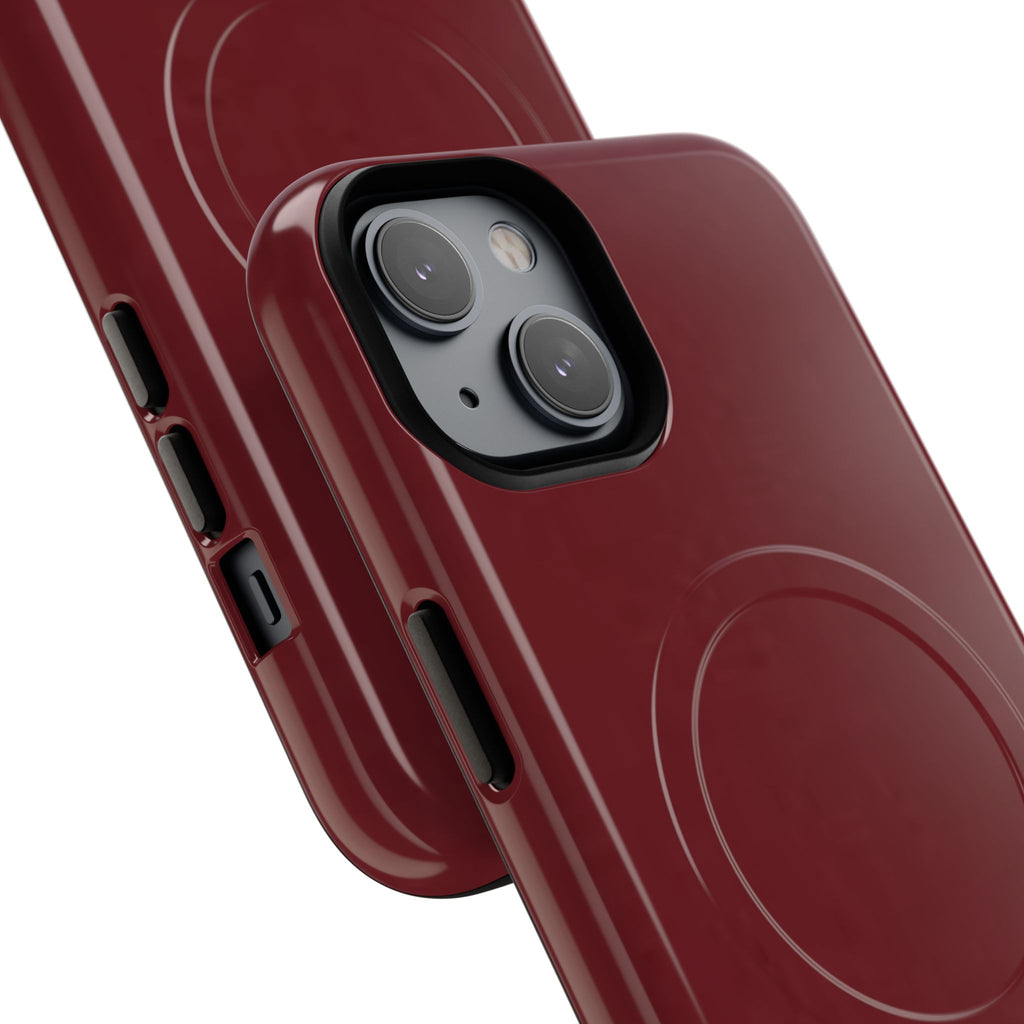 Dark Cherry MagSafe Protective Phone Case