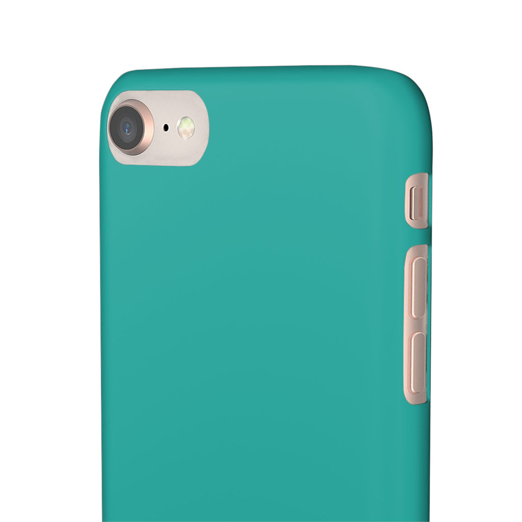 Teal Snap Phone Case