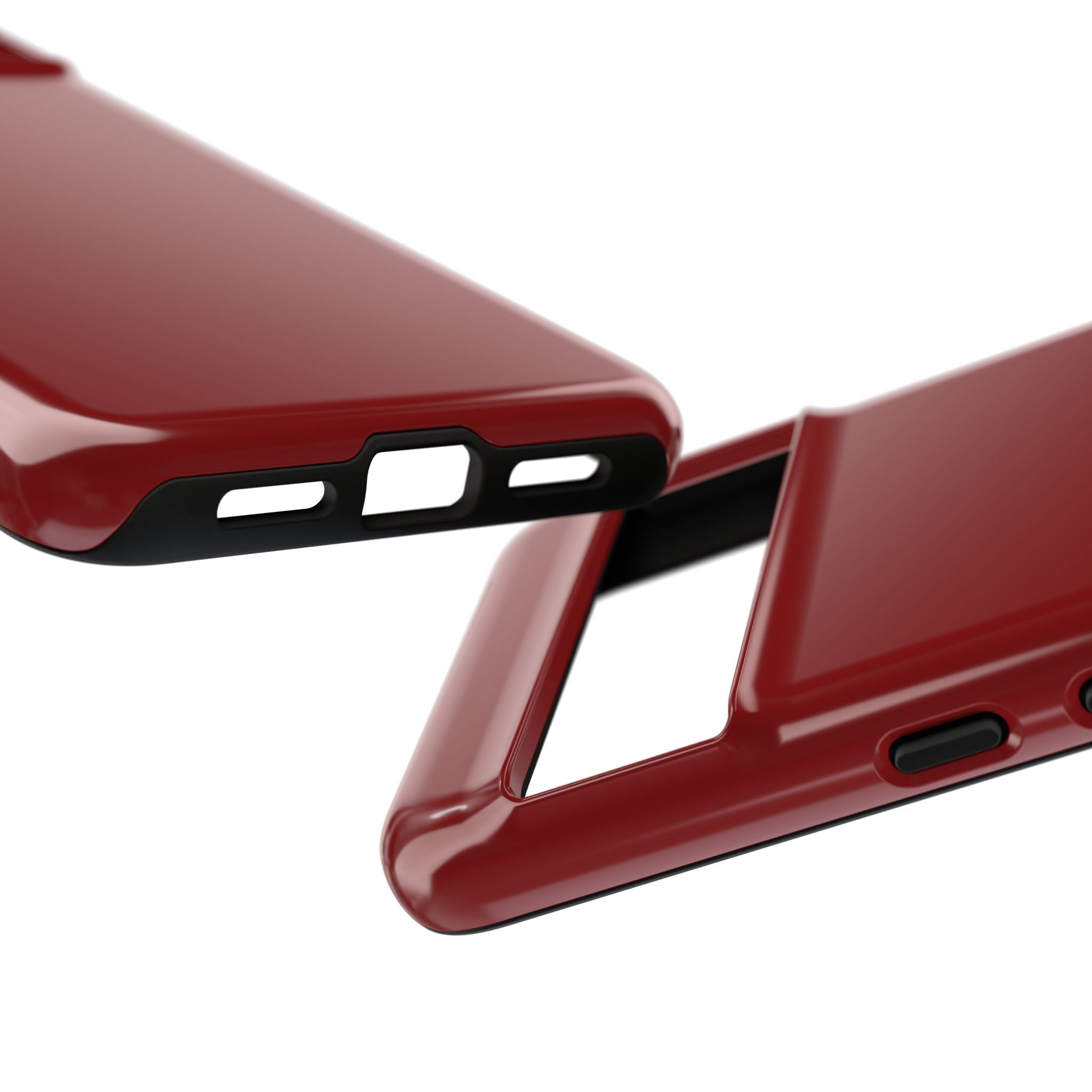 Dark Red Protective Phone Case