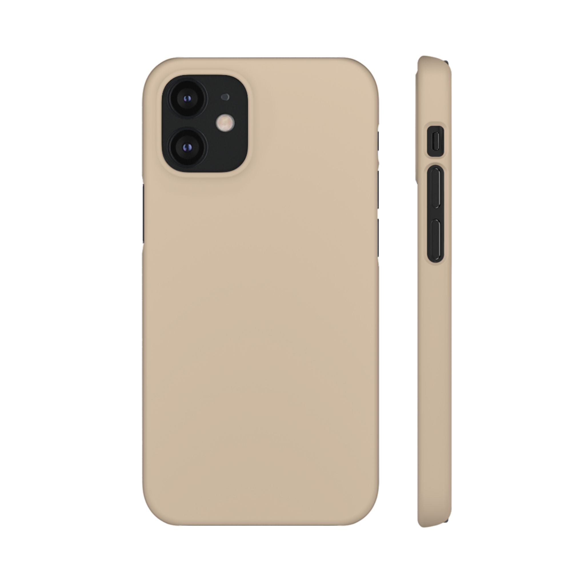 Beige Snap Phone Case