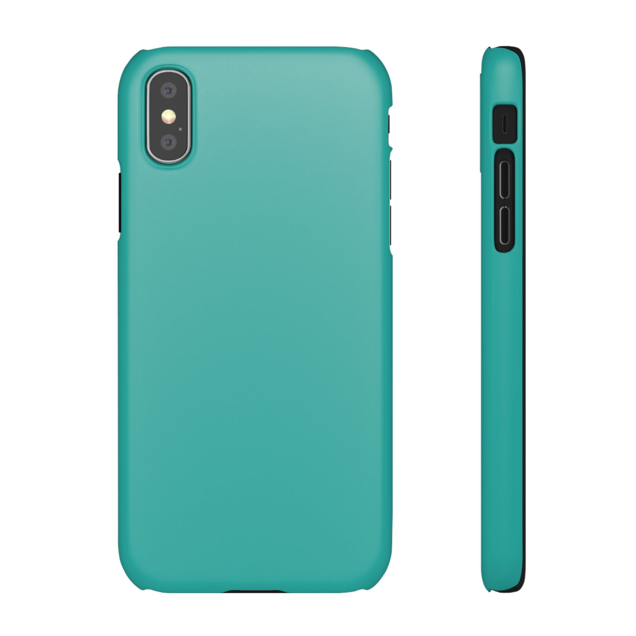 Teal Snap Phone Case