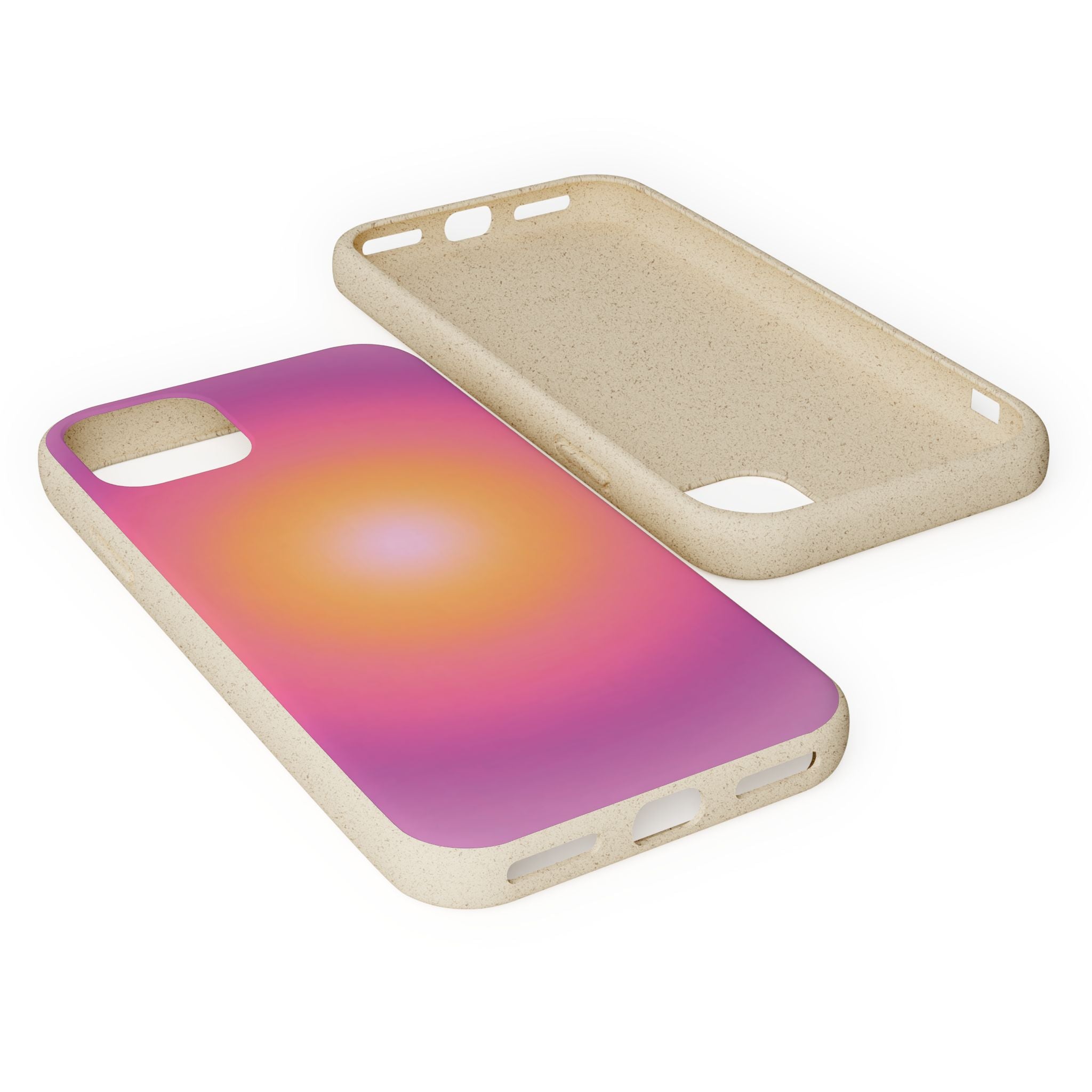 Sunset Glow Biodegradable Phone Case -  Eco-Friendly Cover