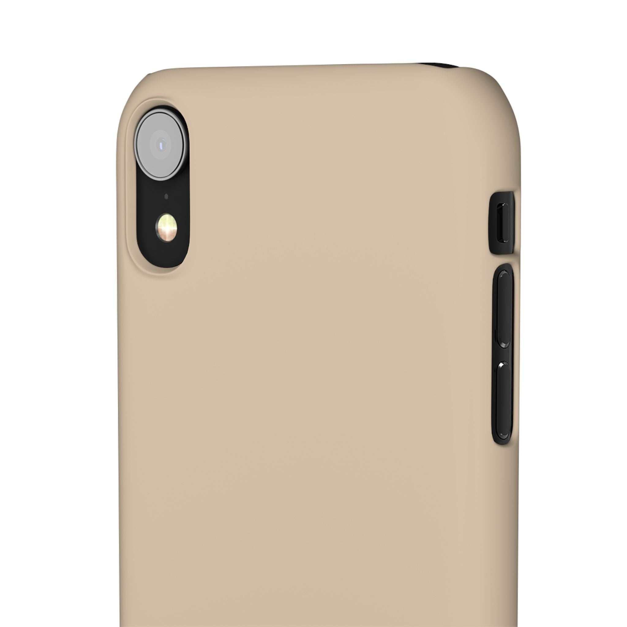 Beige Snap Phone Case