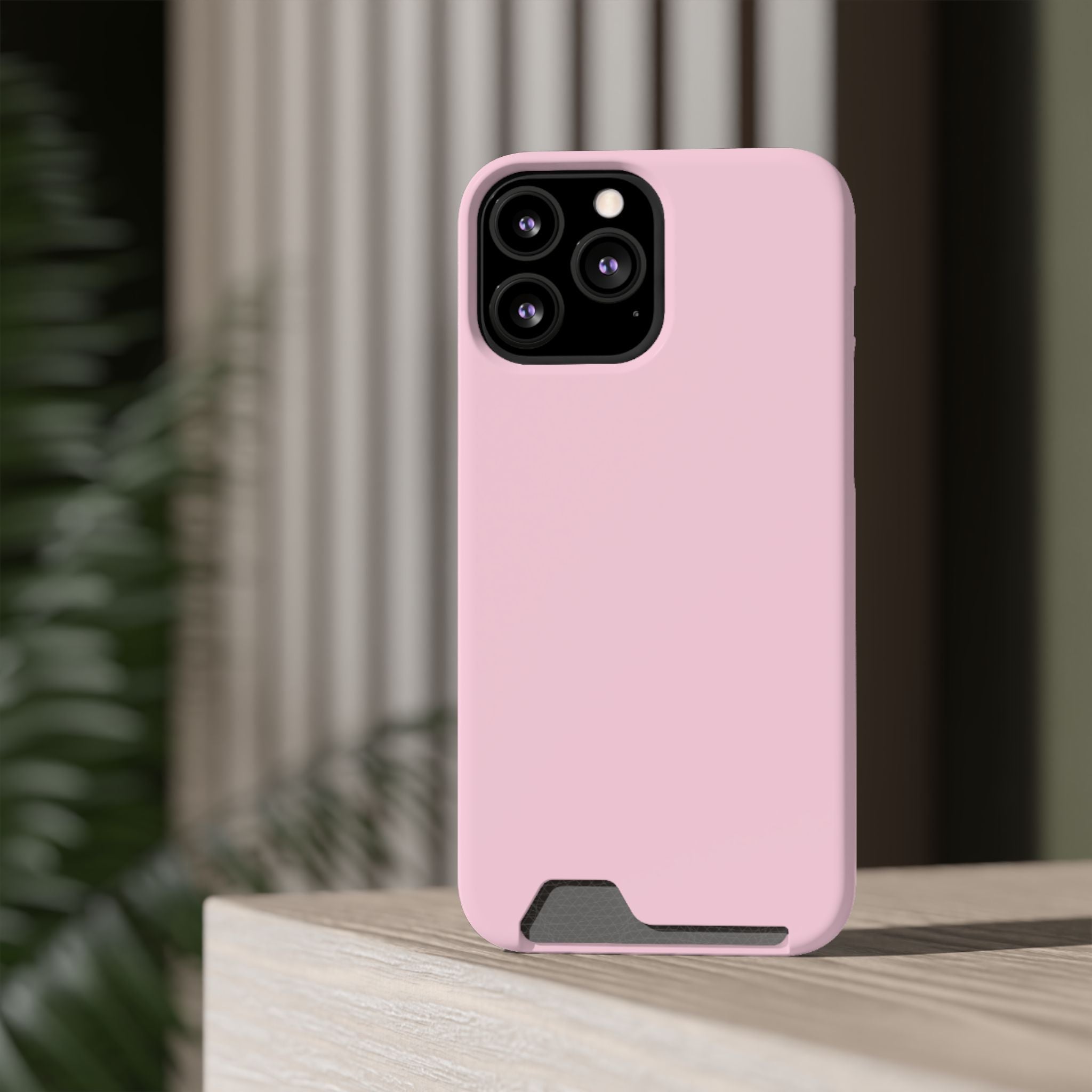 Pale Pink Card-Holder Phone Case
