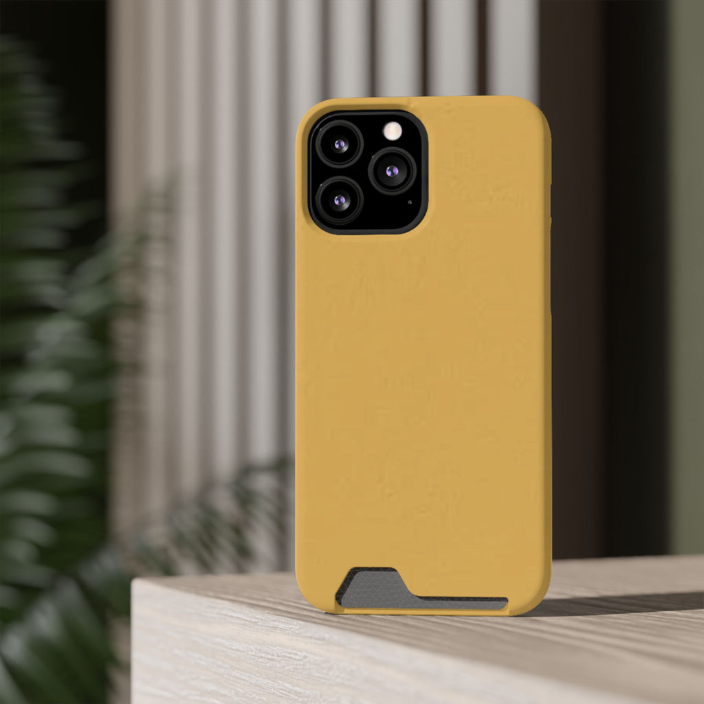 Mustard Card Holder Phone Case