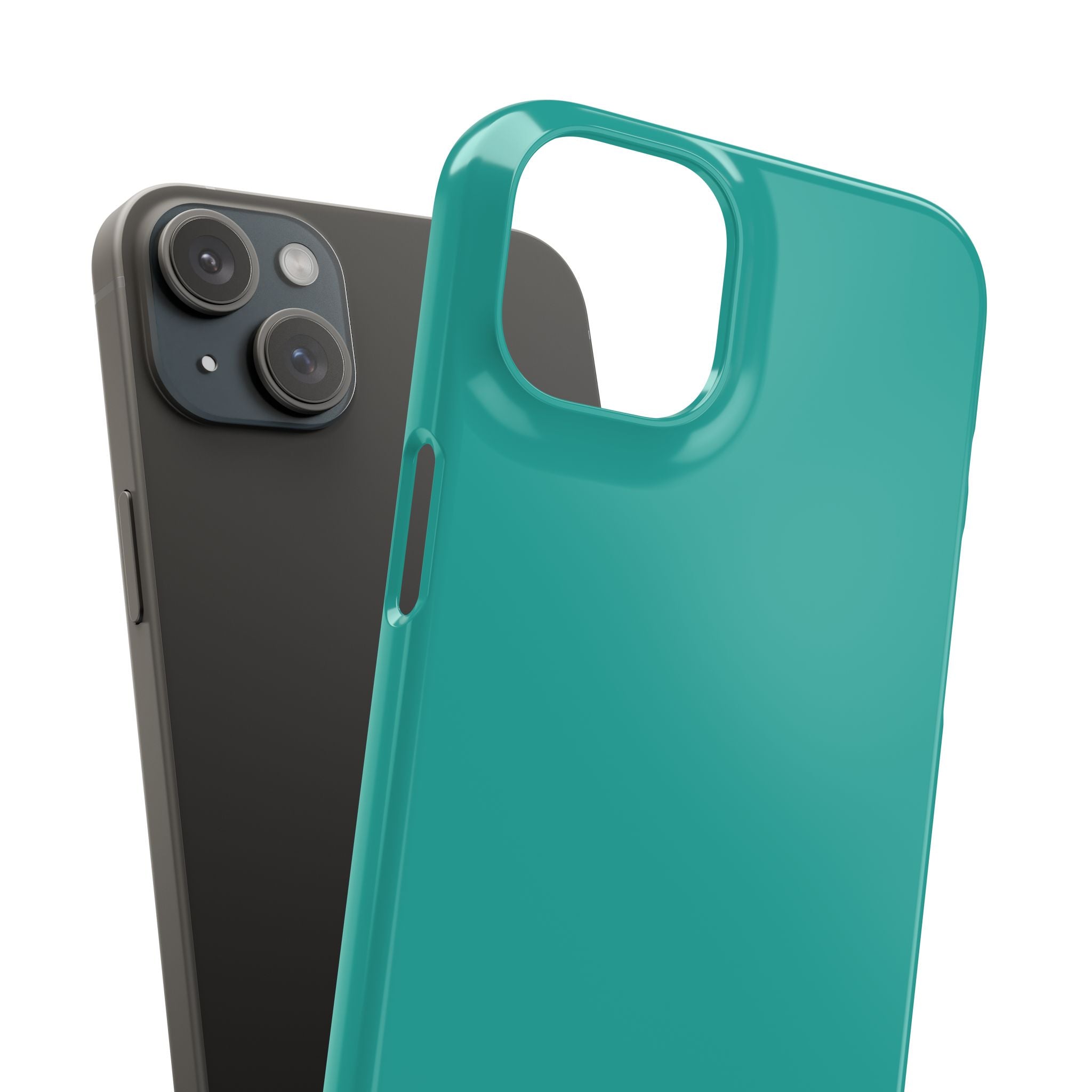 Teal Snap Phone Case