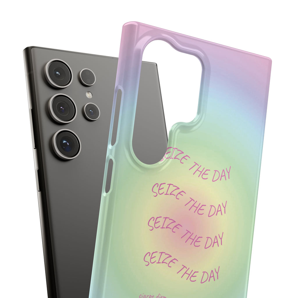 Carpe Diem Bermuda Halo Gradient Snap Phone Case