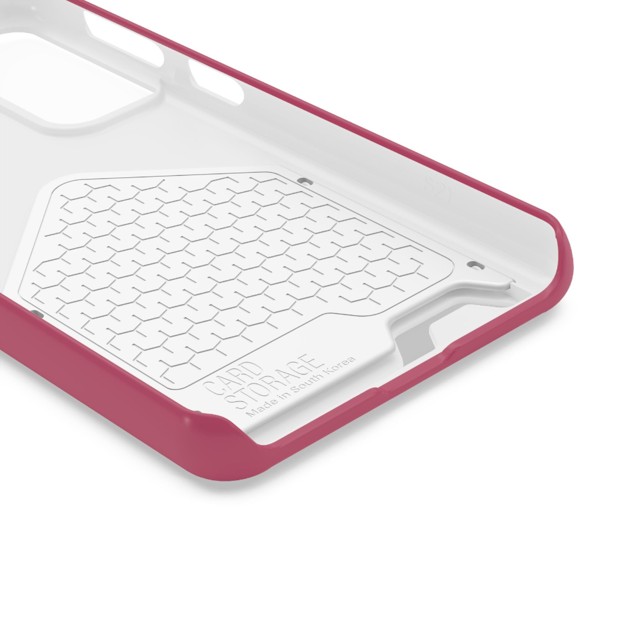 Raspberry Card Holder Phone Case