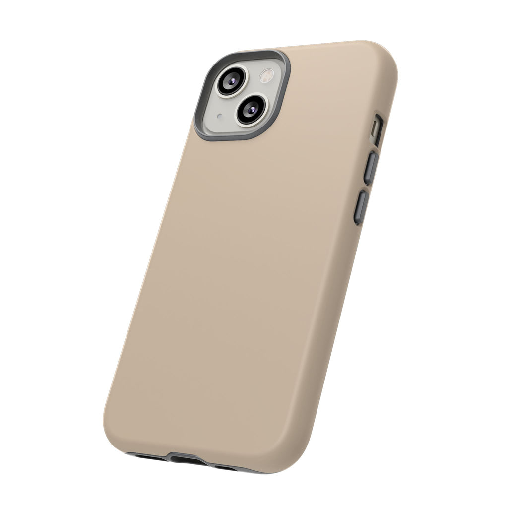 Beige Protective Phone Case