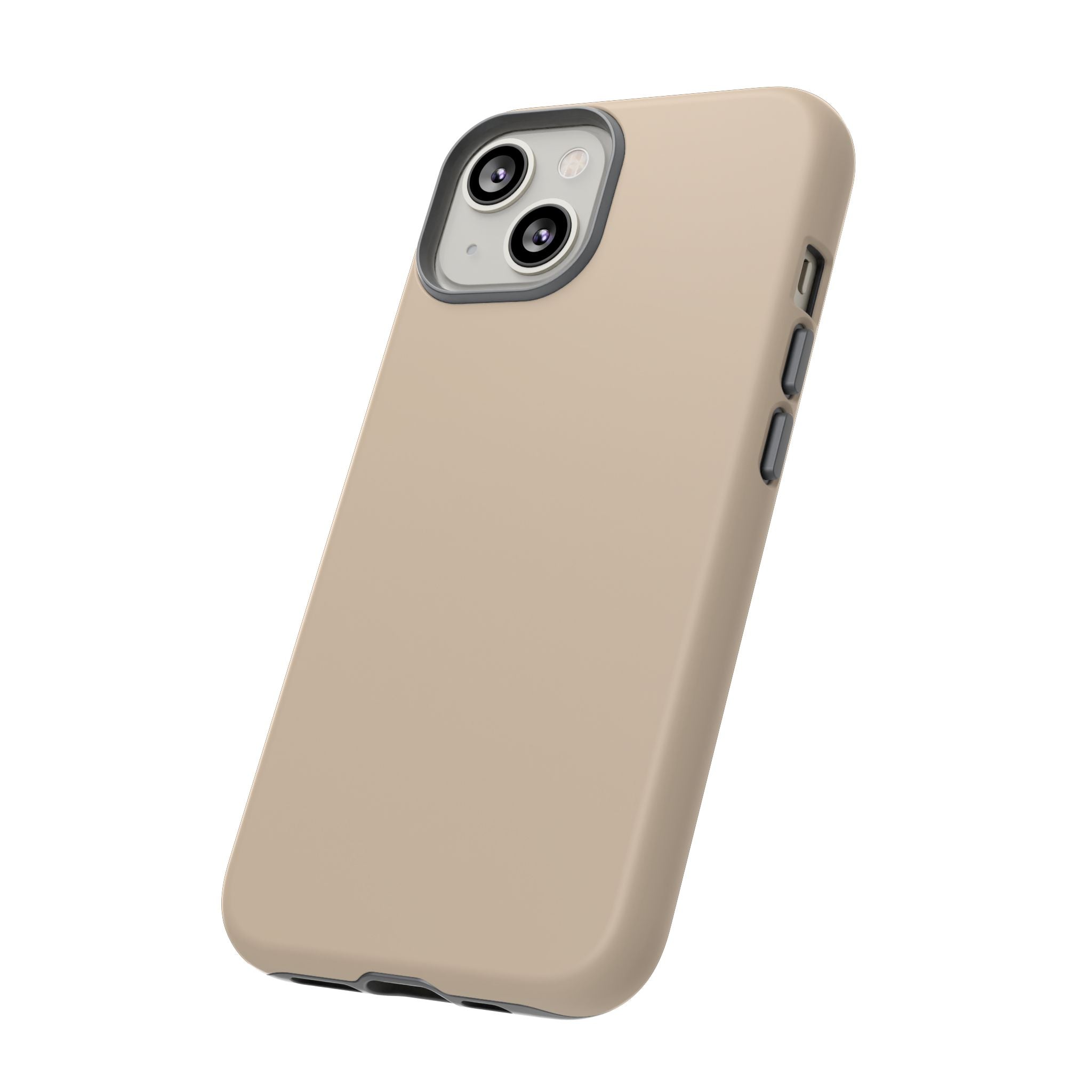 Beige Protective Phone Case