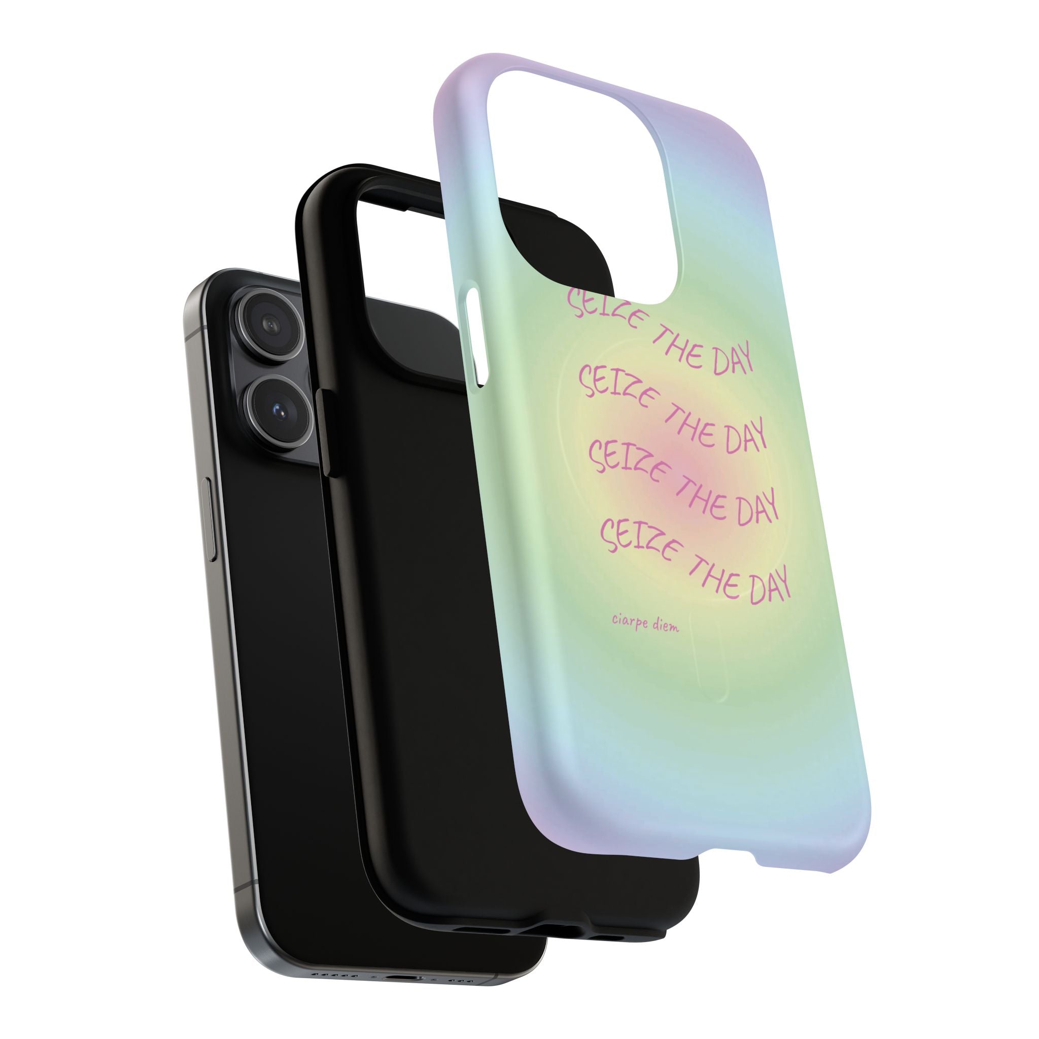 Bermuda Halo Seize The Day Gradient MagSafe Protective Phone Case