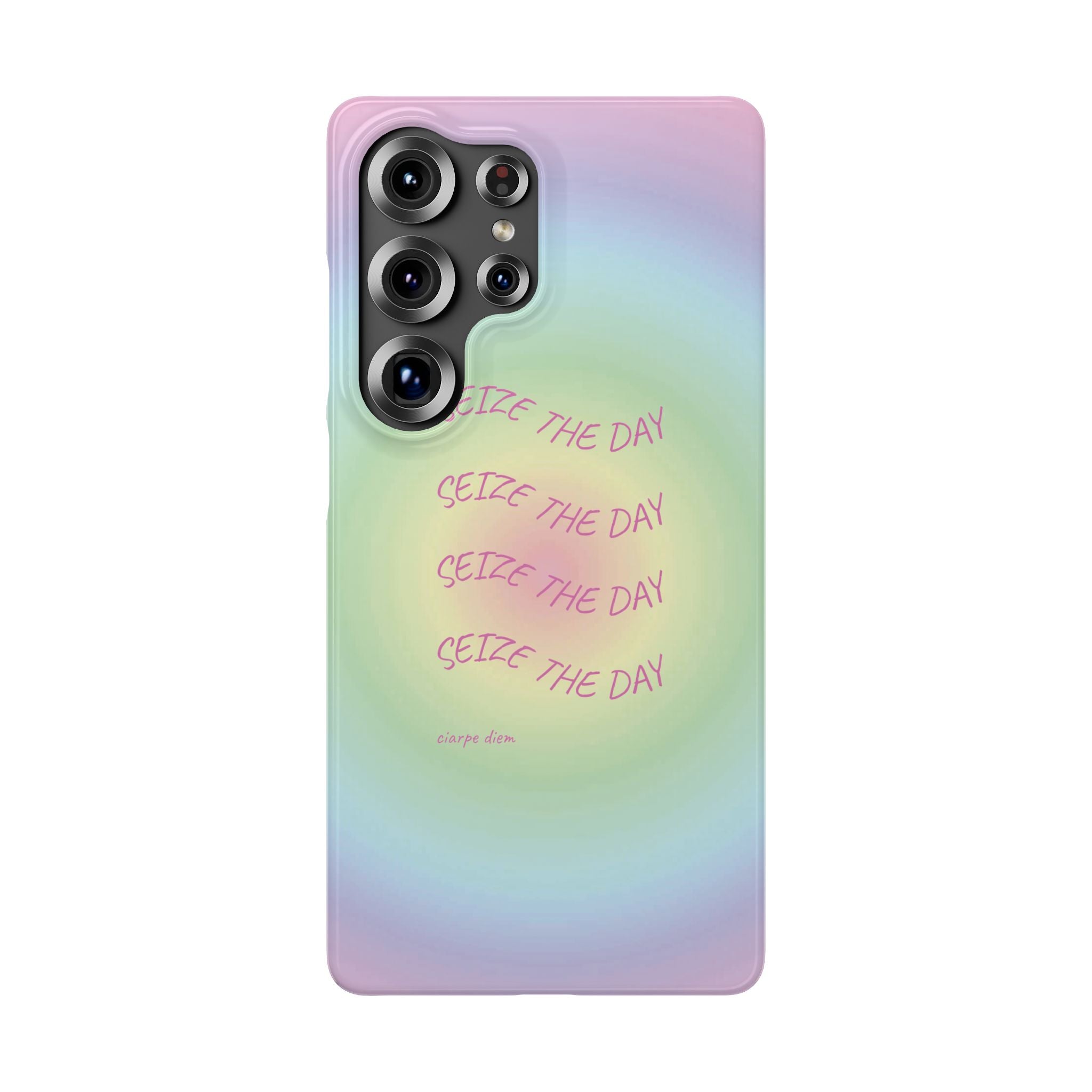 Carpe Diem Bermuda Halo Gradient Snap Phone Case