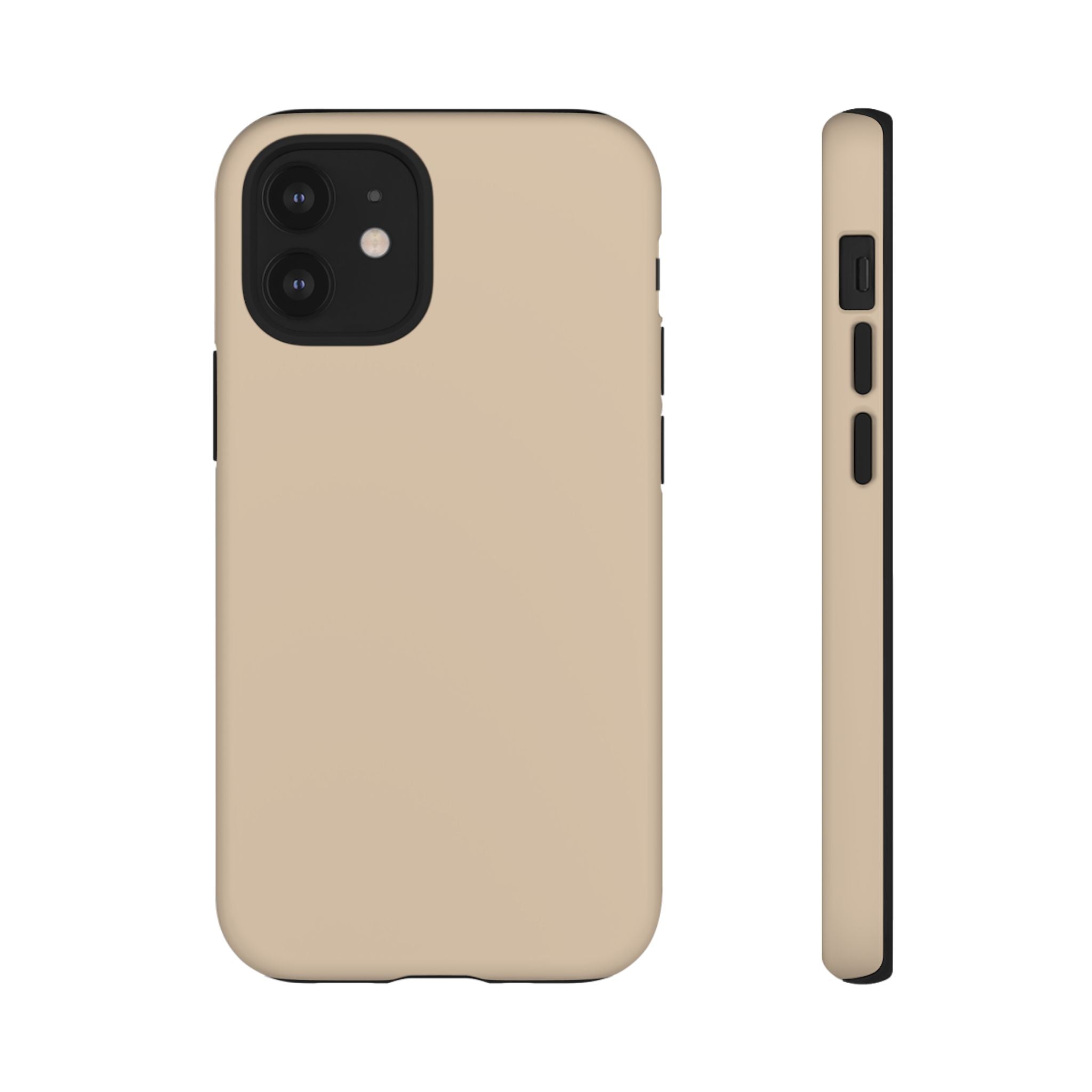 Beige Protective Phone Case