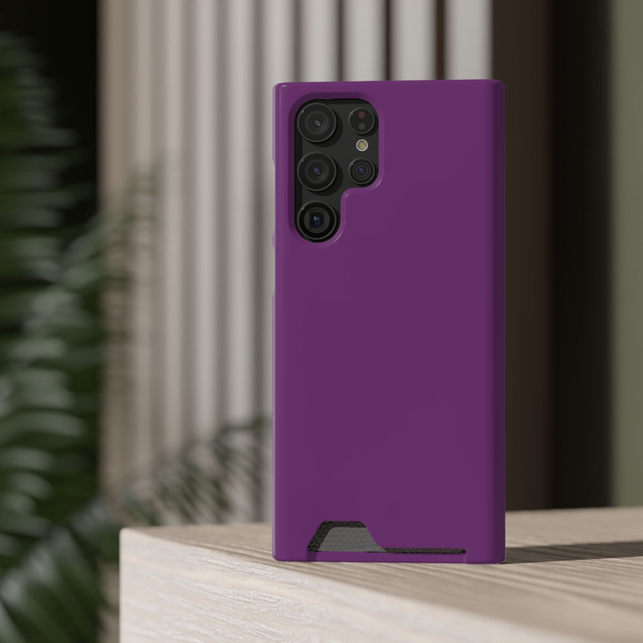 Blueberry Card Holder Phone Case