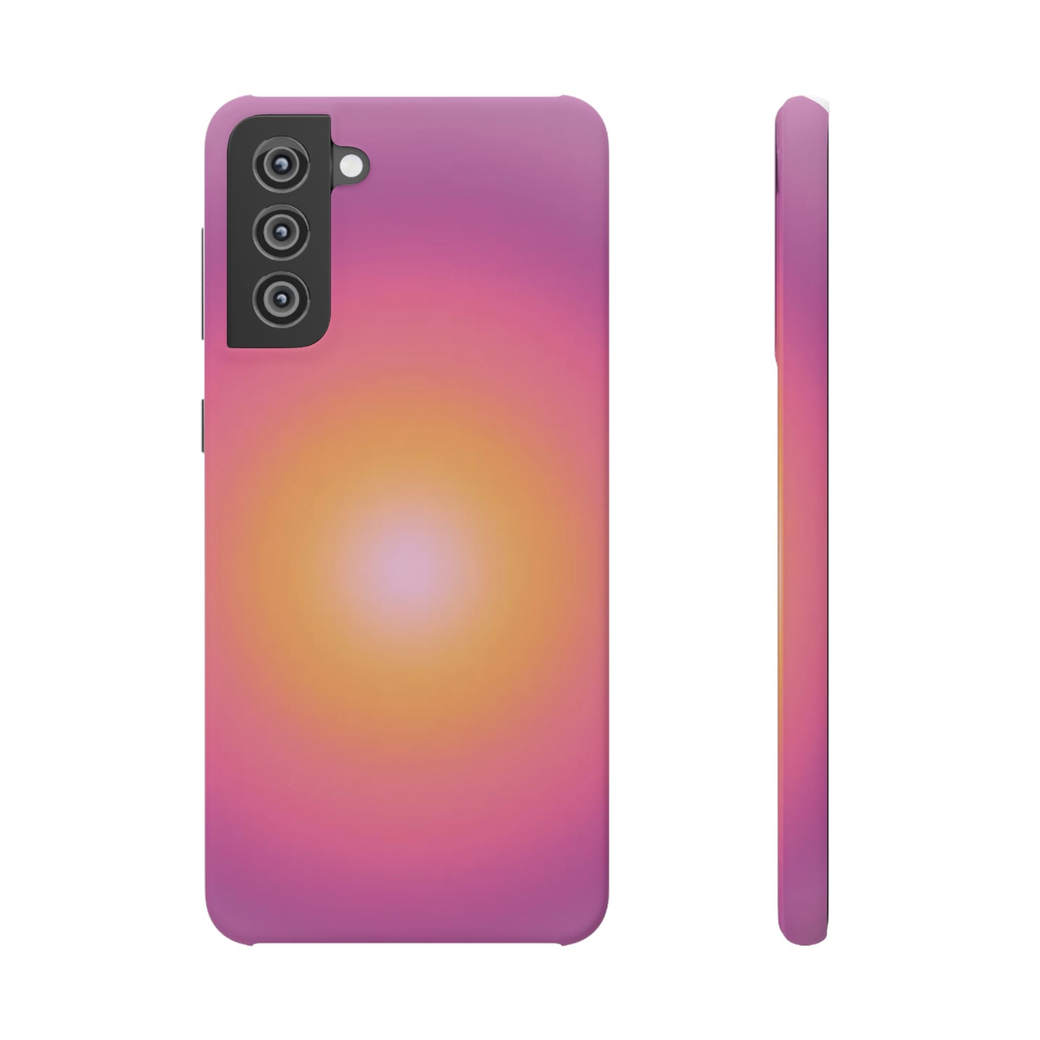 Sunburst Gradient Snap Phone Case
