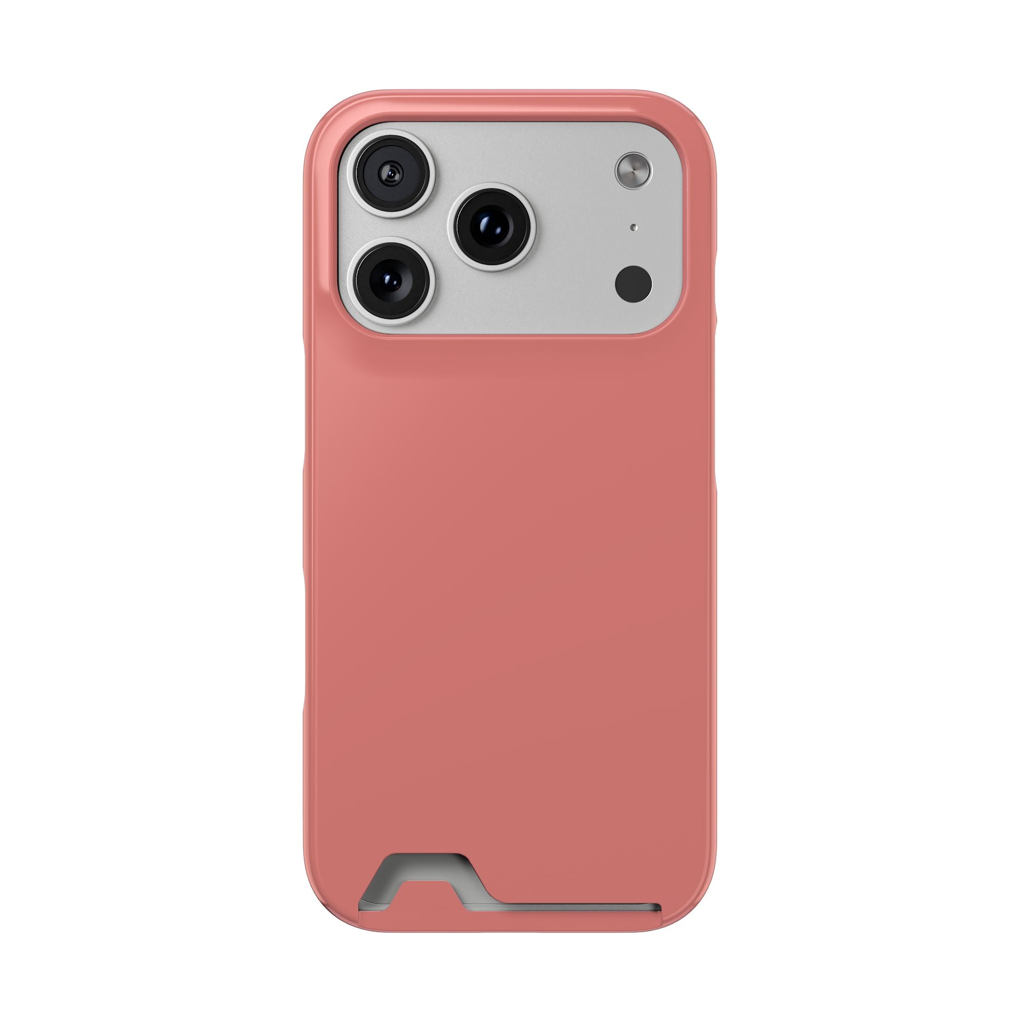 Frosty Pink Card Holder Phone Case
