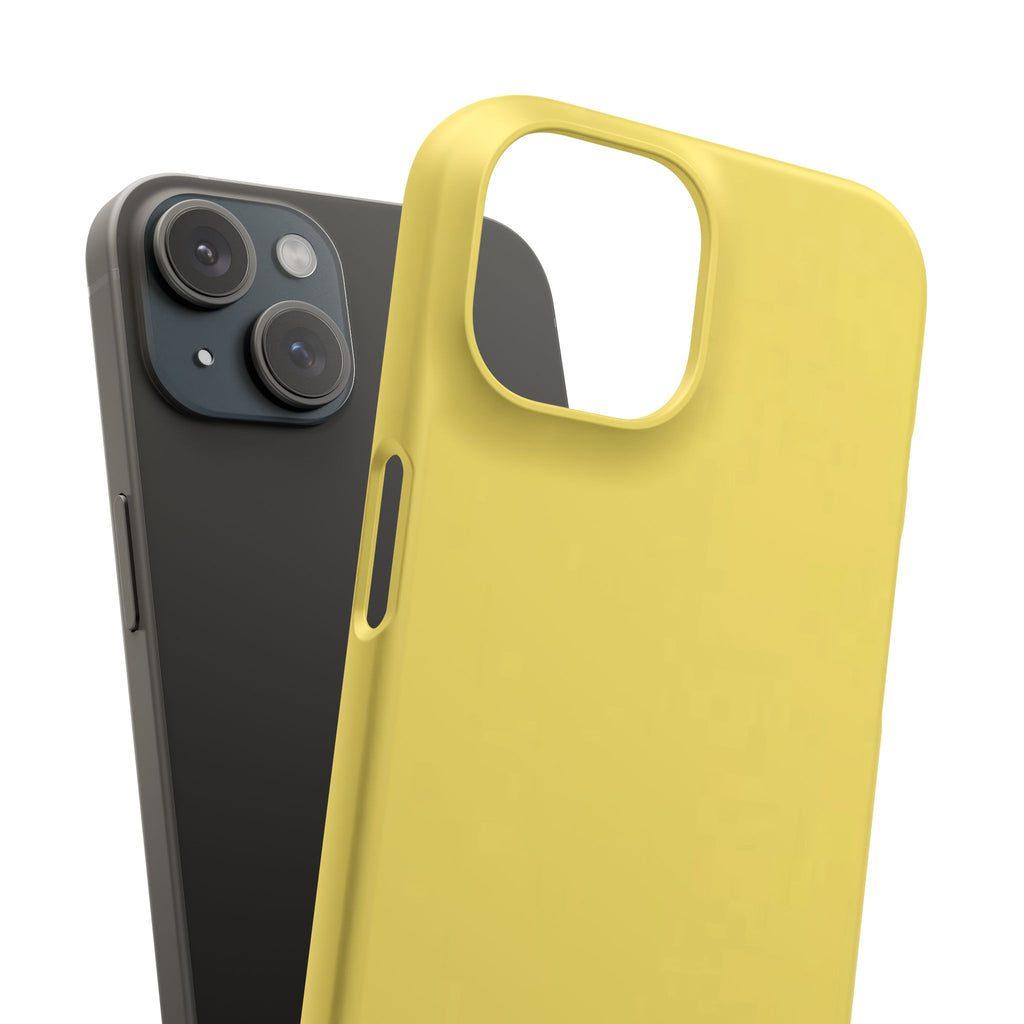 Yellow Snap Phone Case