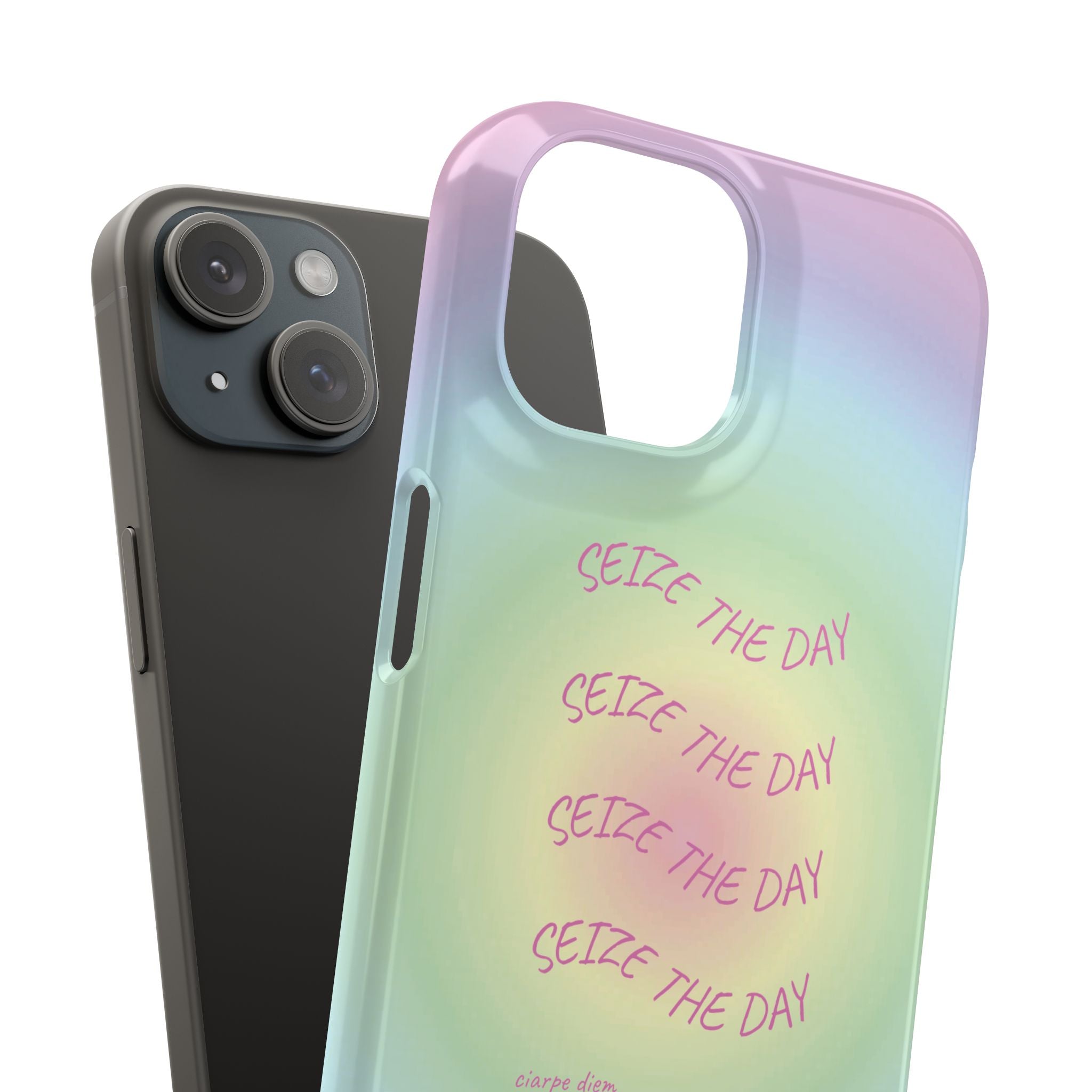 Carpe Diem Bermuda Halo Gradient Snap Phone Case