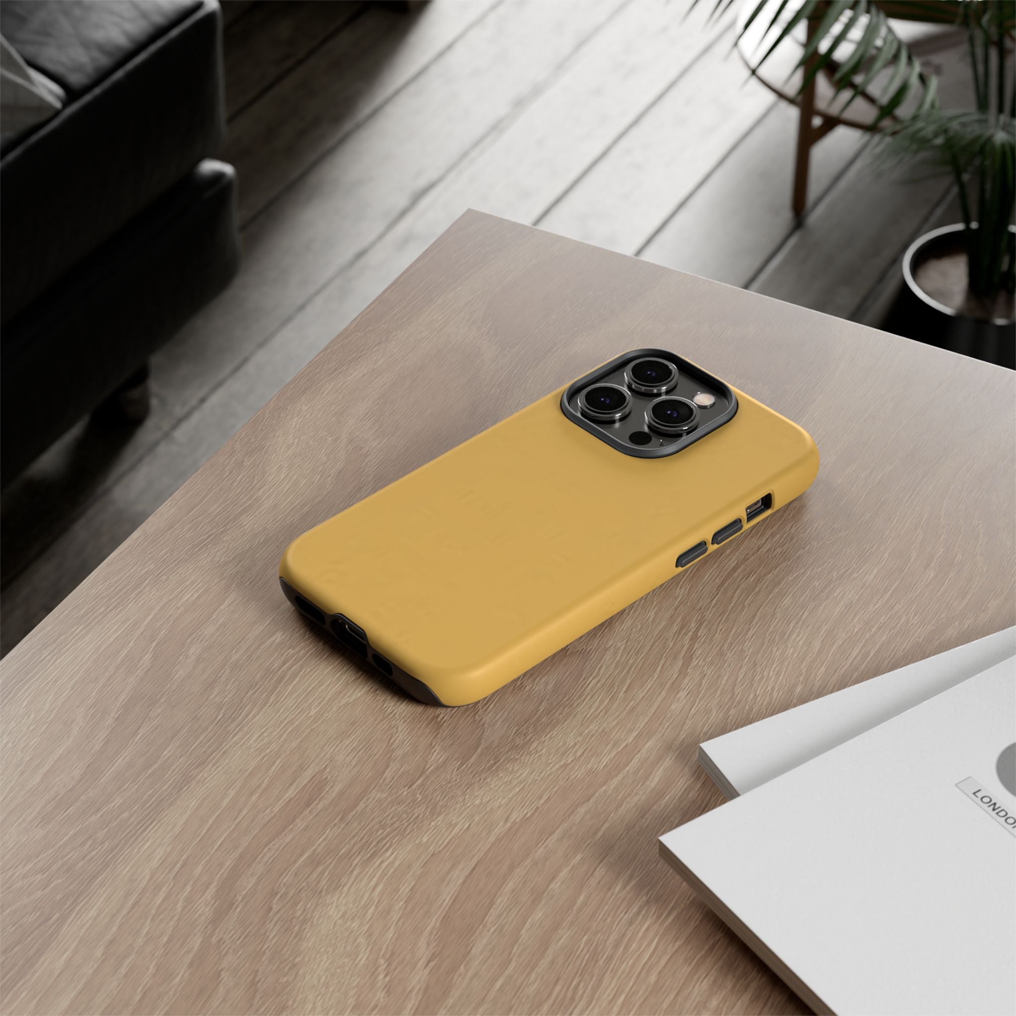 Mustard Protective Phone Case