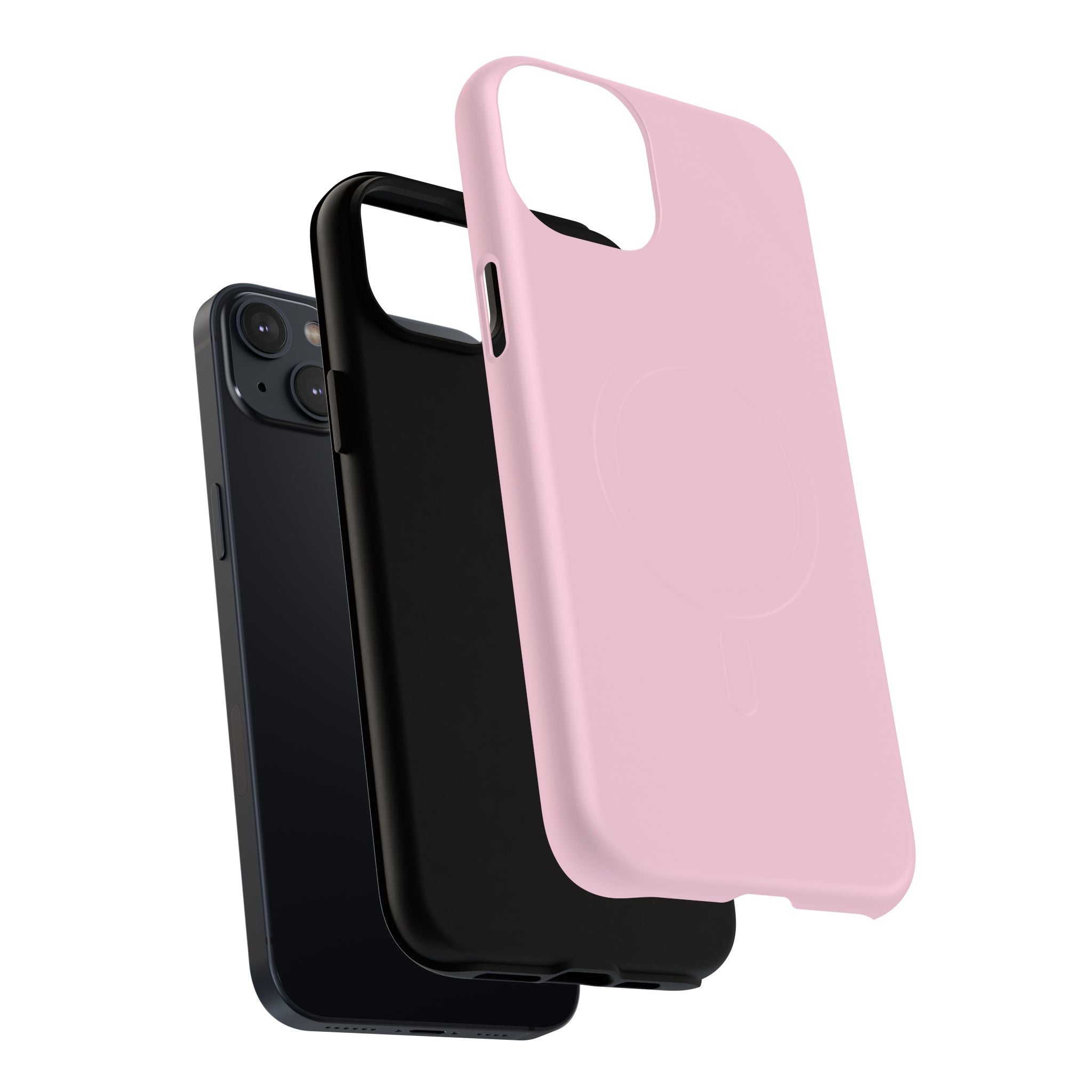 Pale Pink MagSafe Protective Phone Case