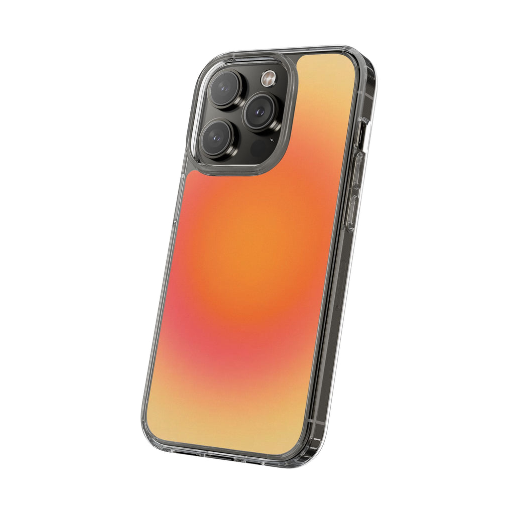 Clear Sunburst Protective Phone Case