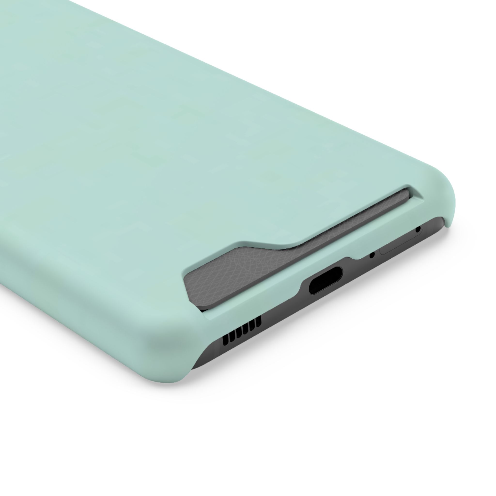 Light Mint Card Holder Phone Case