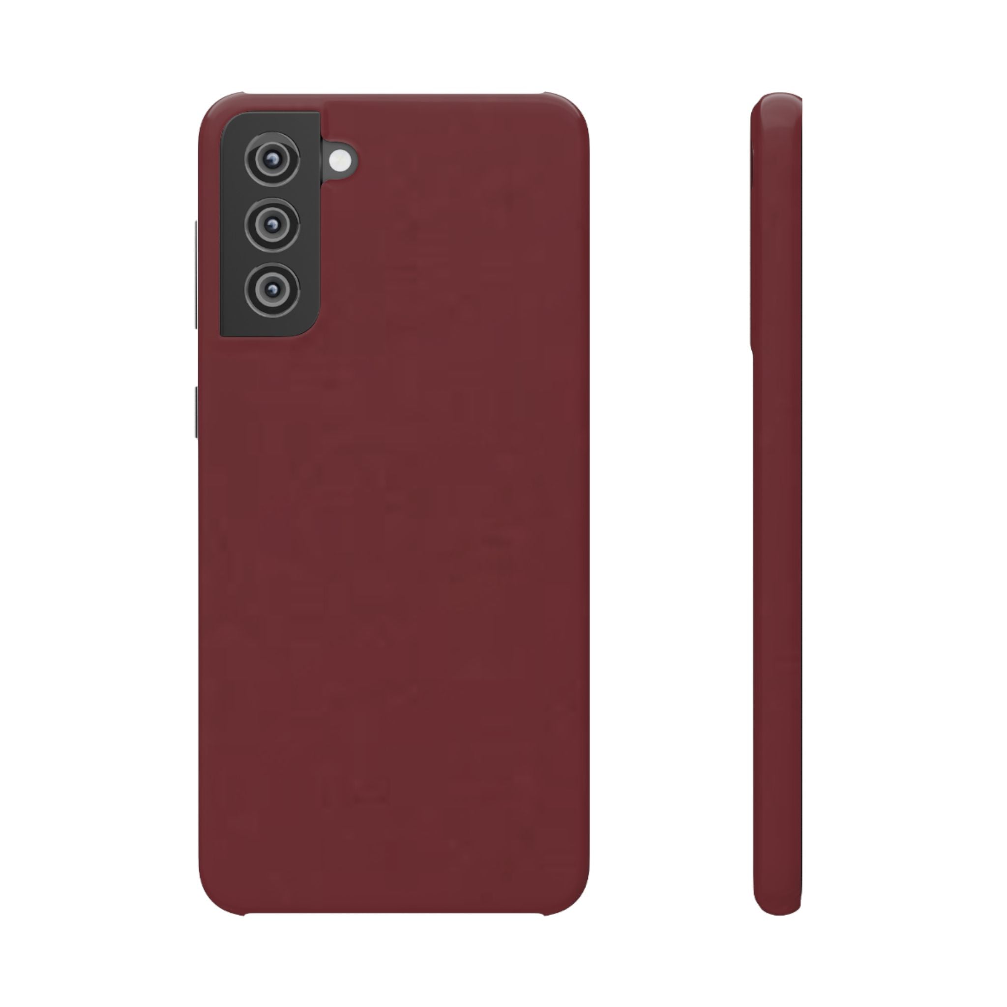 Dark Cherry Snap Phone Case