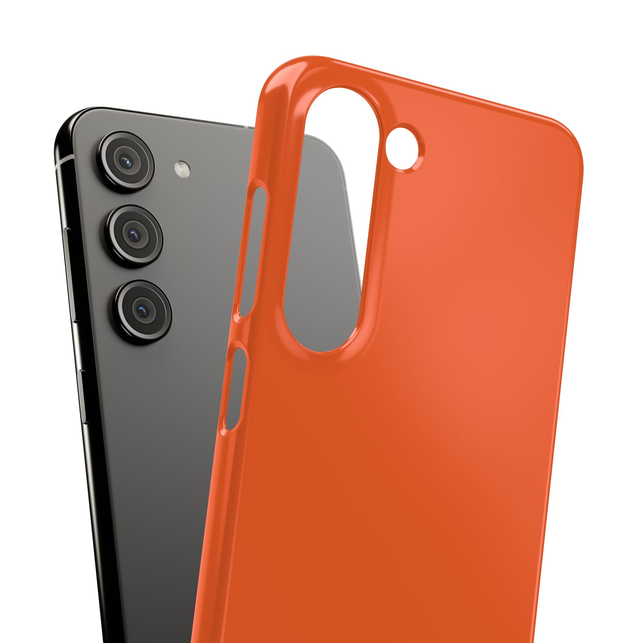 Orange Snap Phone Case