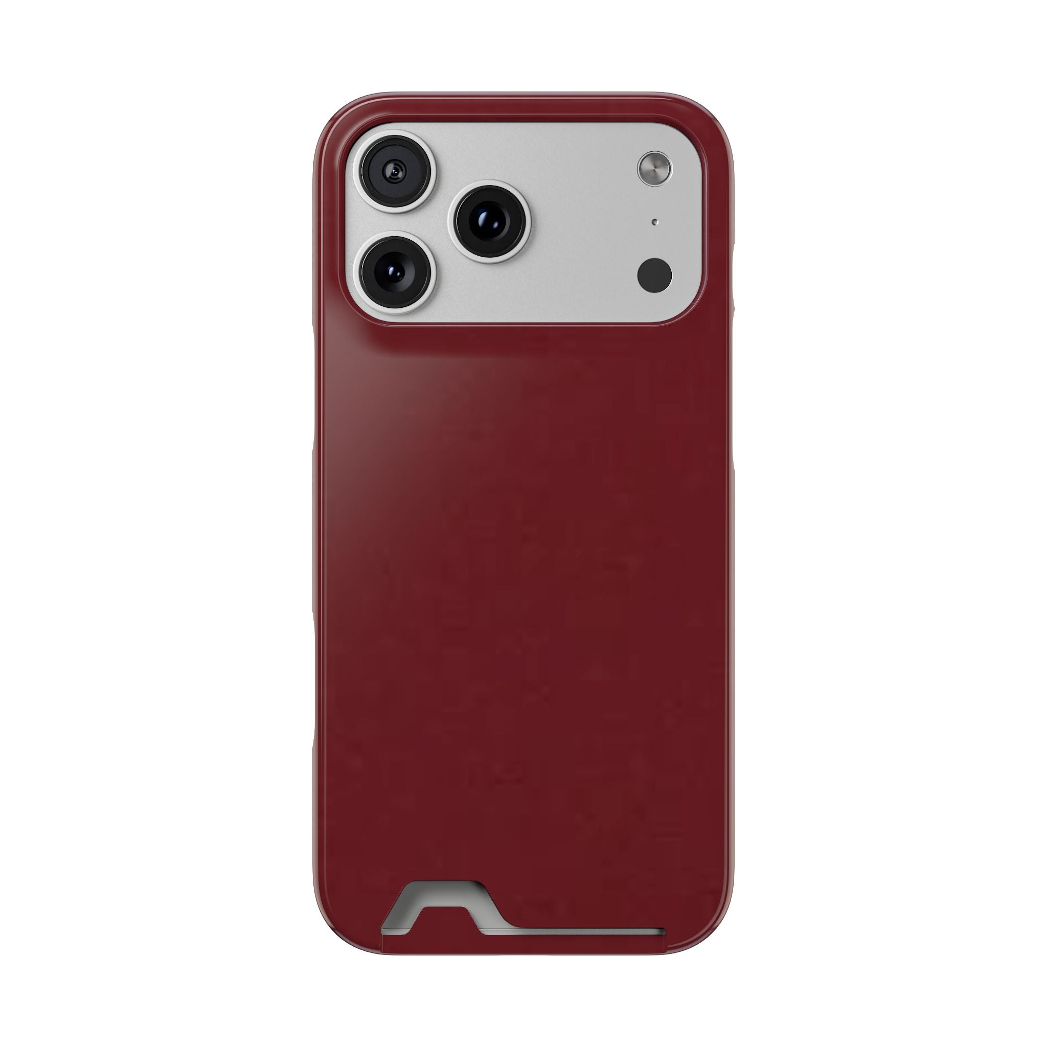Dark Cherry Card Holder Phone Case
