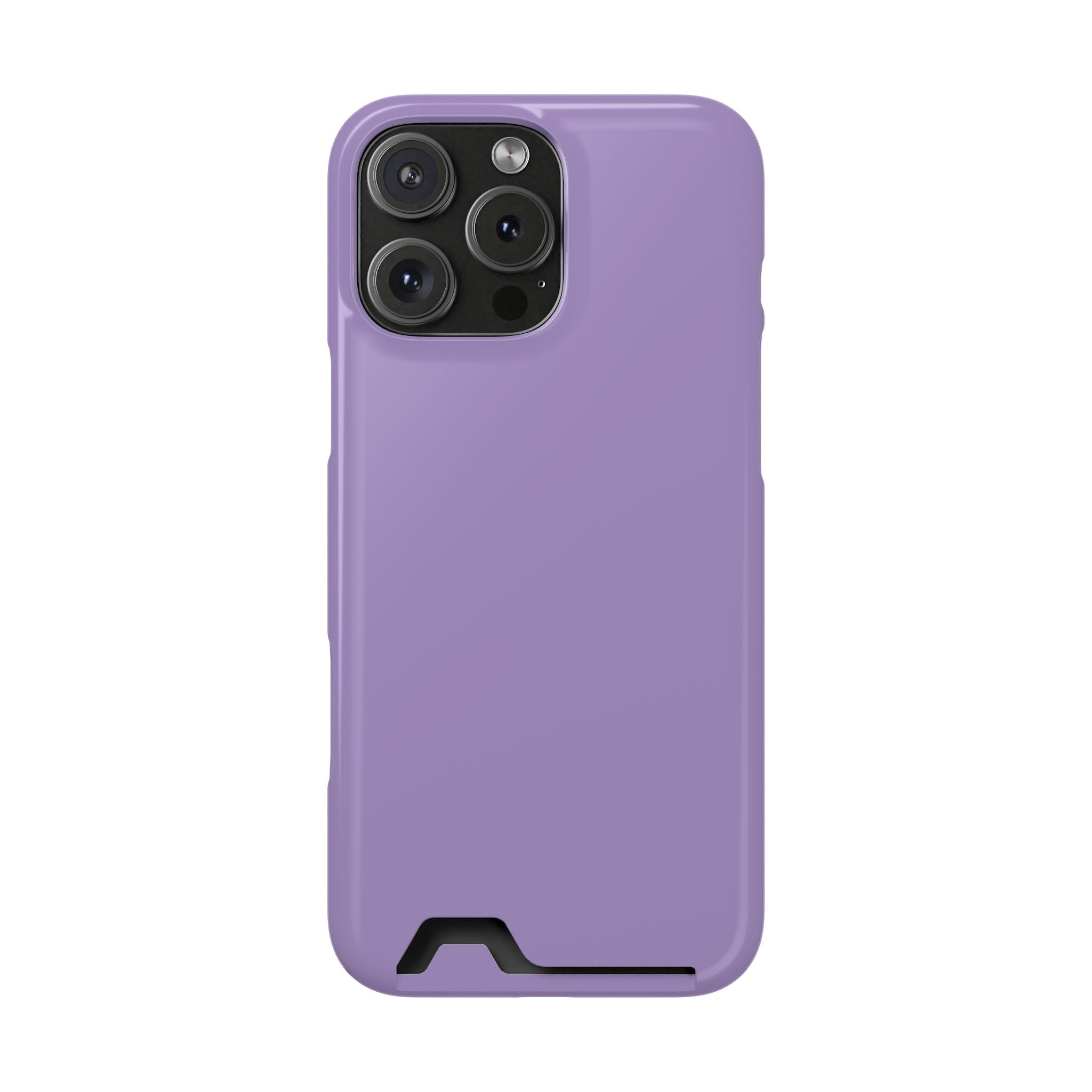 Lilac Card Holder Phone Case