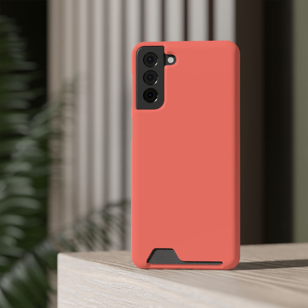 Coral Cardholder Phone Case
