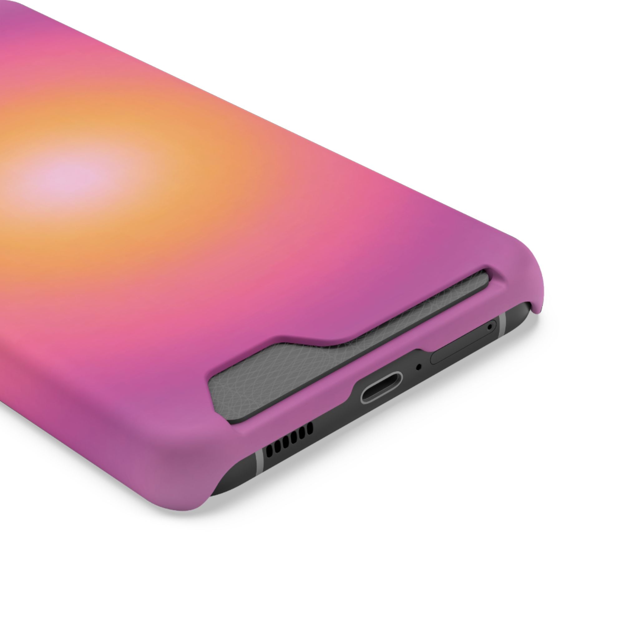 Sunset Gradient Phone Case with Card Holder