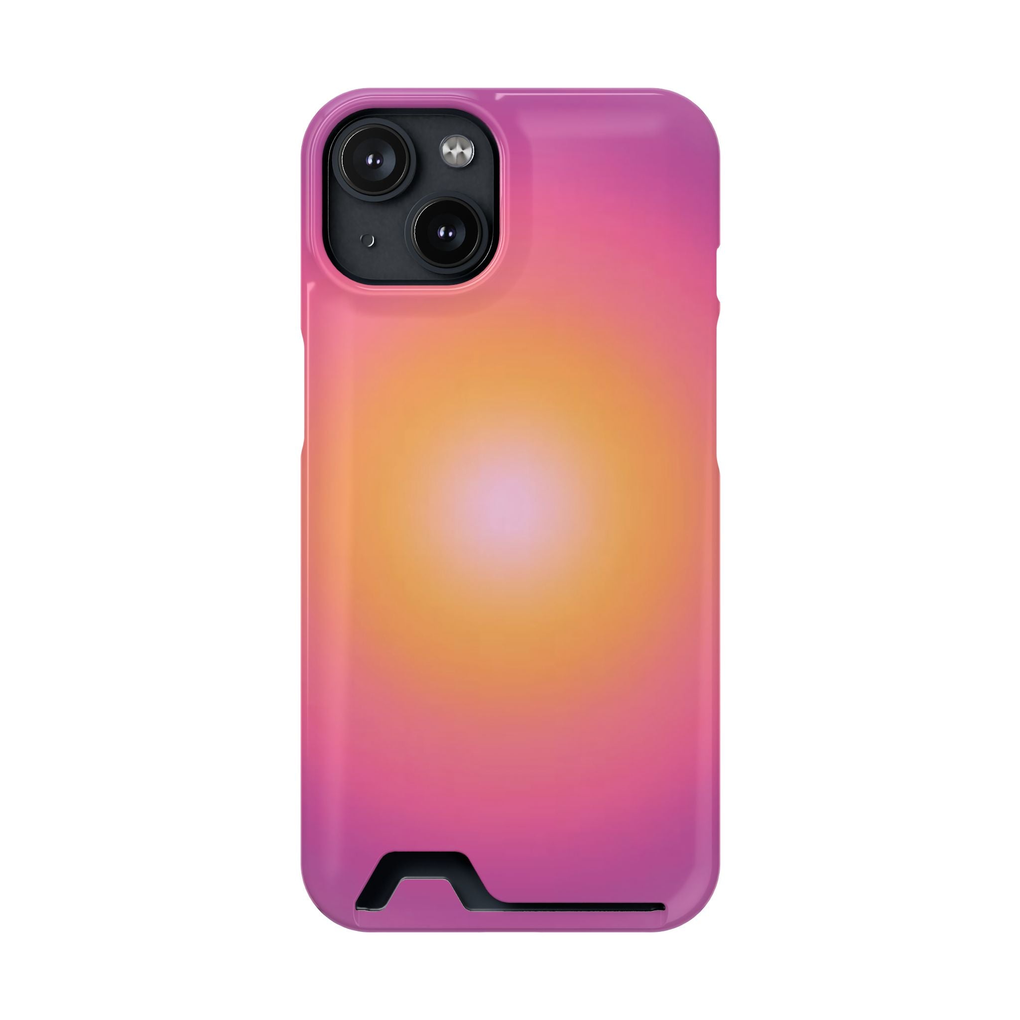 Sunset Gradient Phone Case with Card Holder