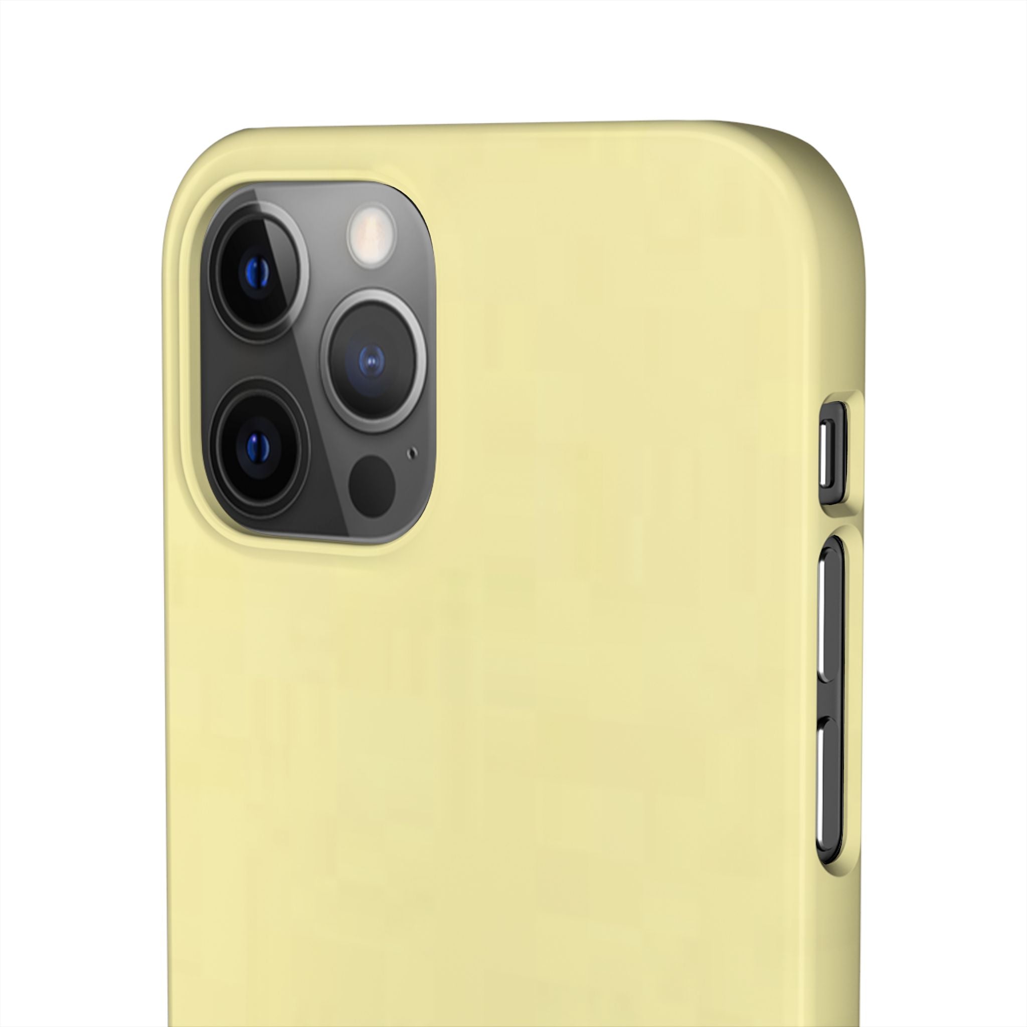 Pale Yellow Snap Phone Case