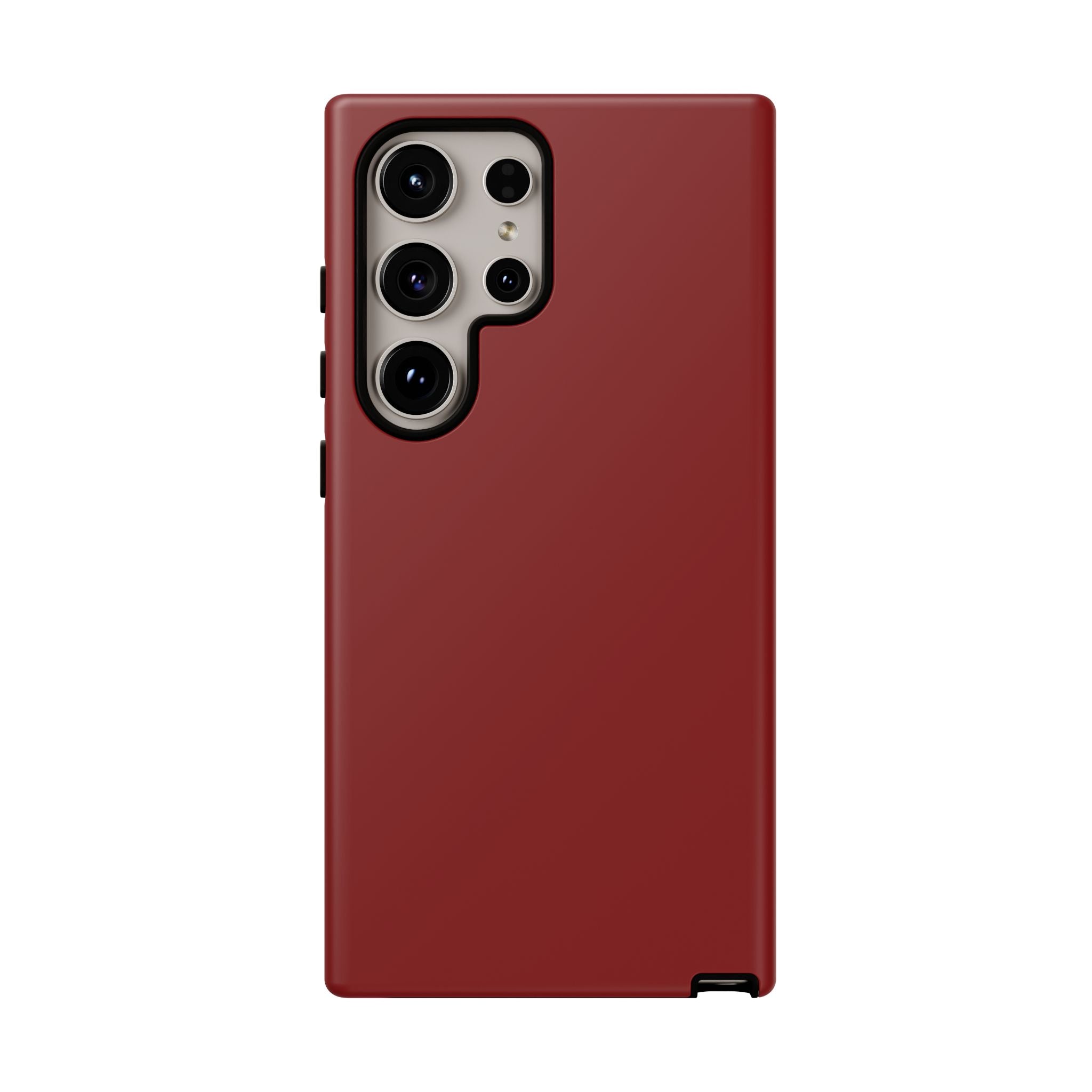 Dark Red Protective Phone Case