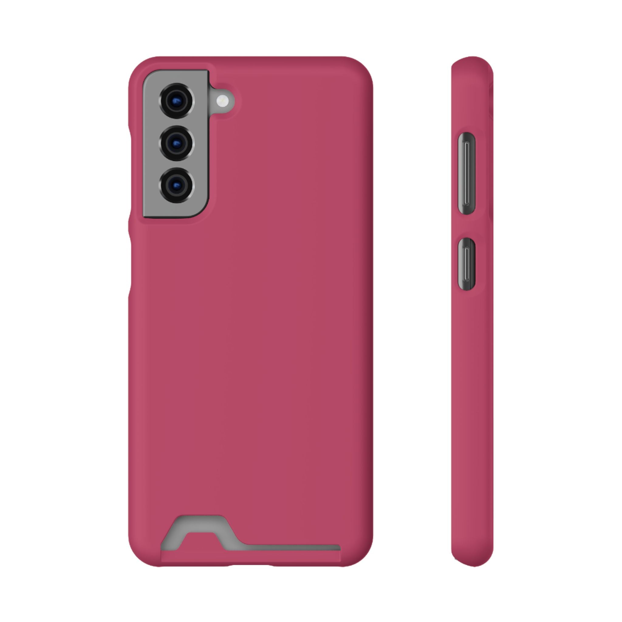 Raspberry Card Holder Phone Case