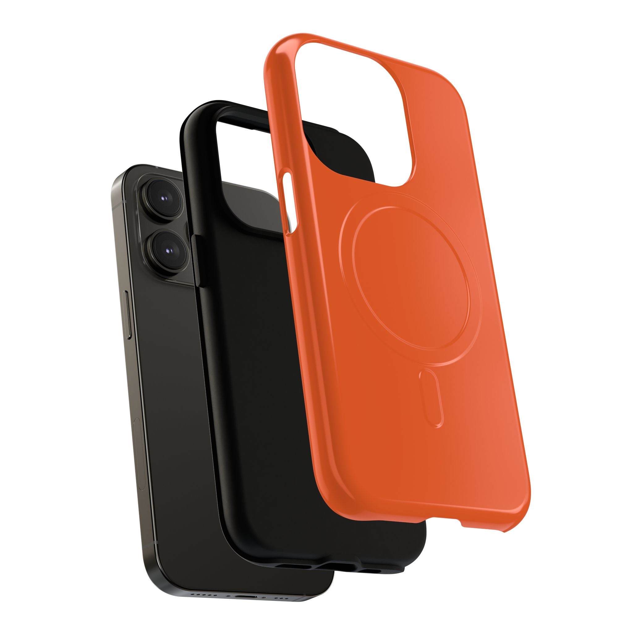 Orange MagSafe Protective Phone Case