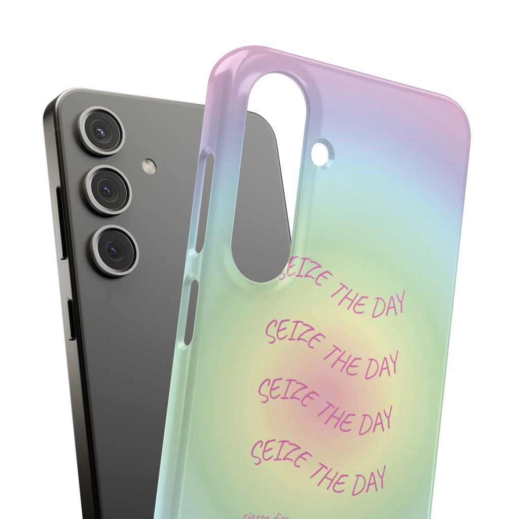 Carpe Diem Bermuda Halo Gradient Snap Phone Case