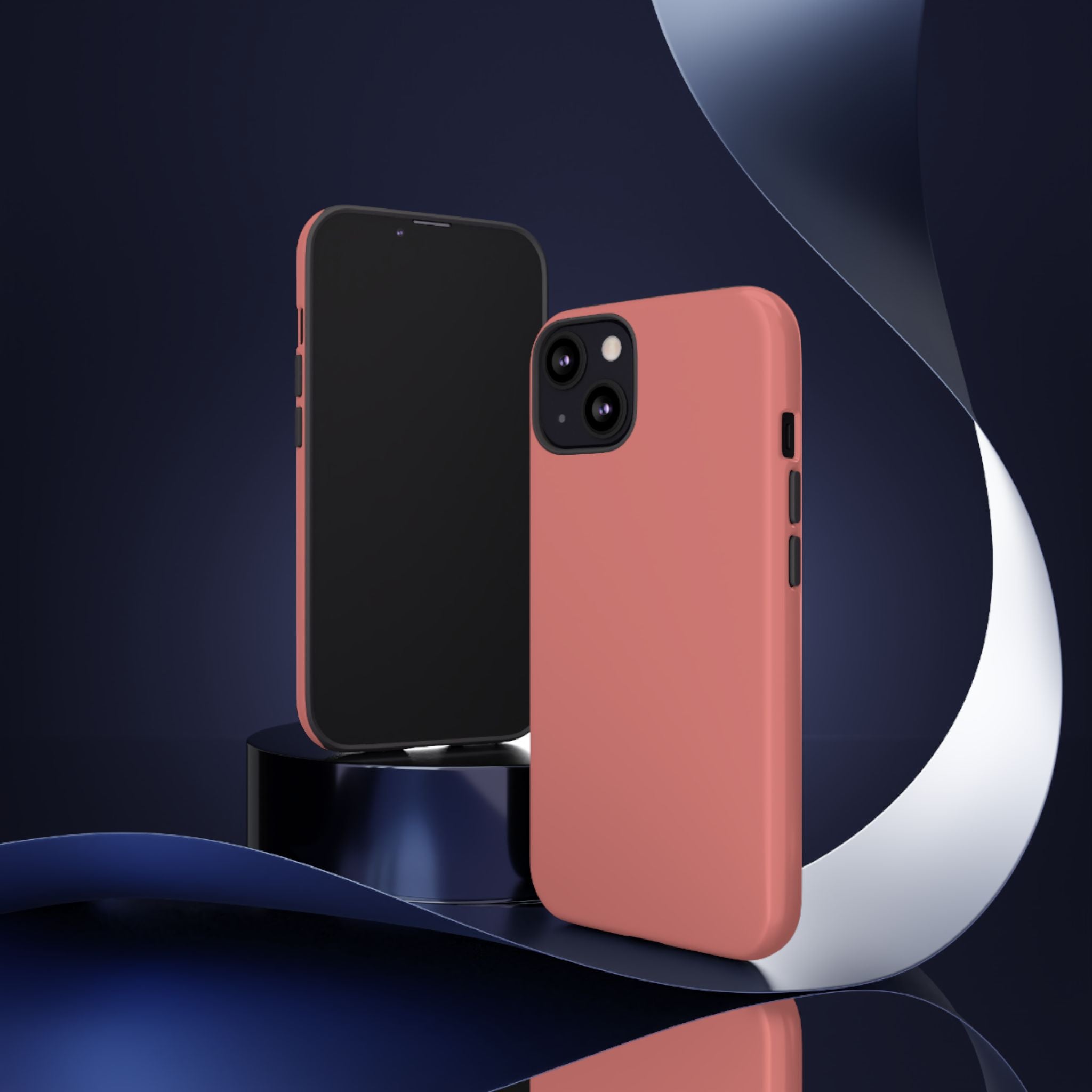 Frosty Pink Protective Phone Case