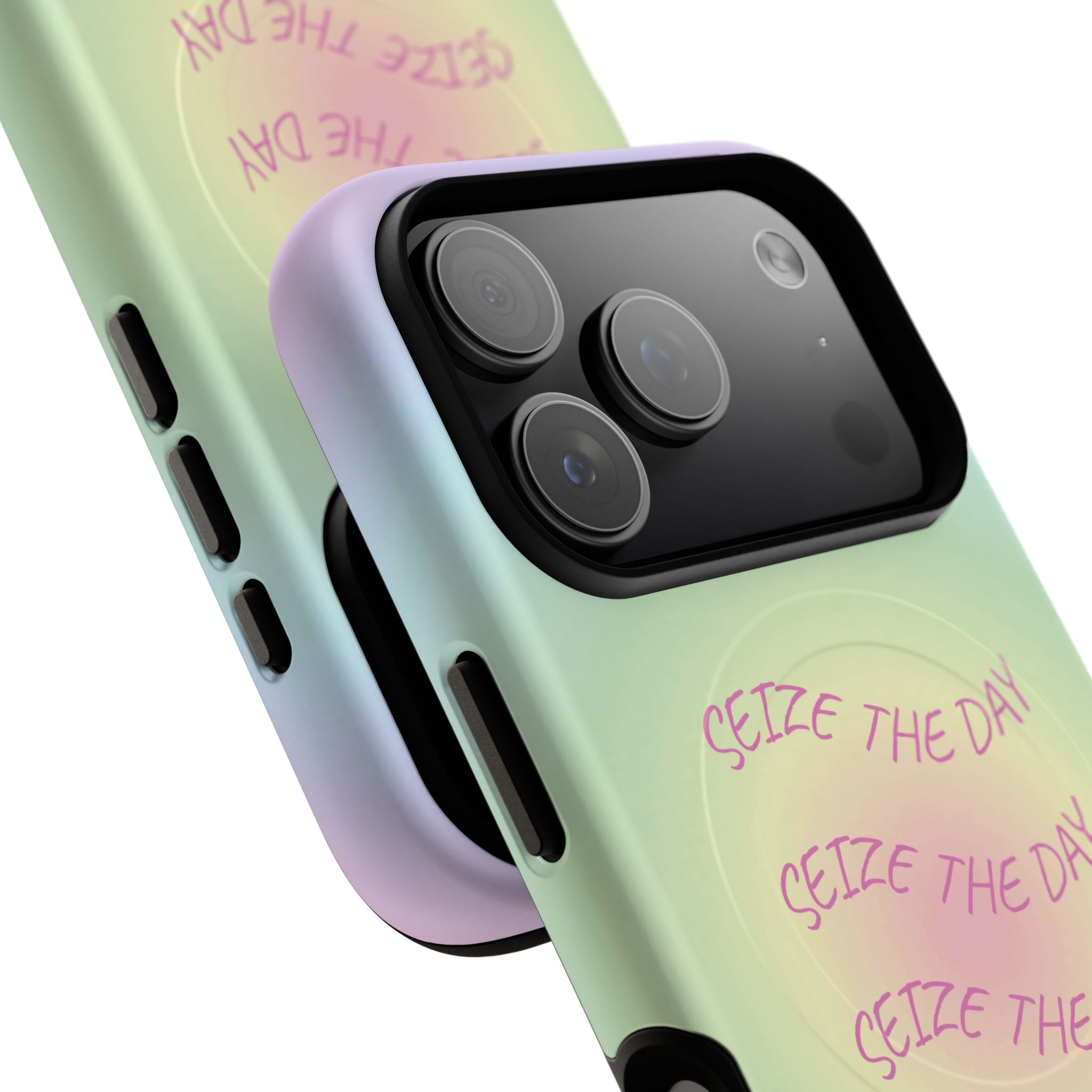 Bermuda Halo Seize The Day Gradient MagSafe Protective Phone Case