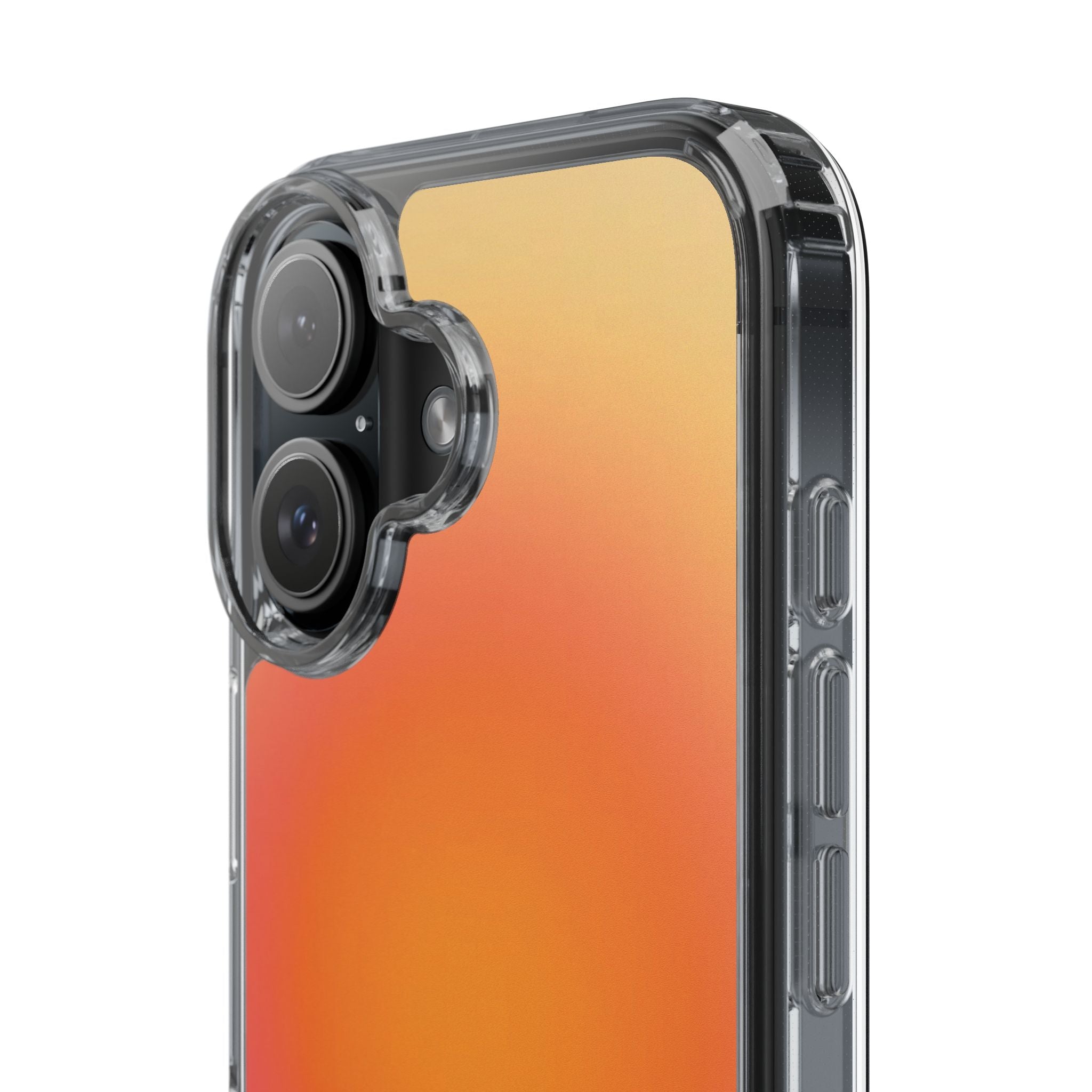 Clear Sunburst Protective Phone Case