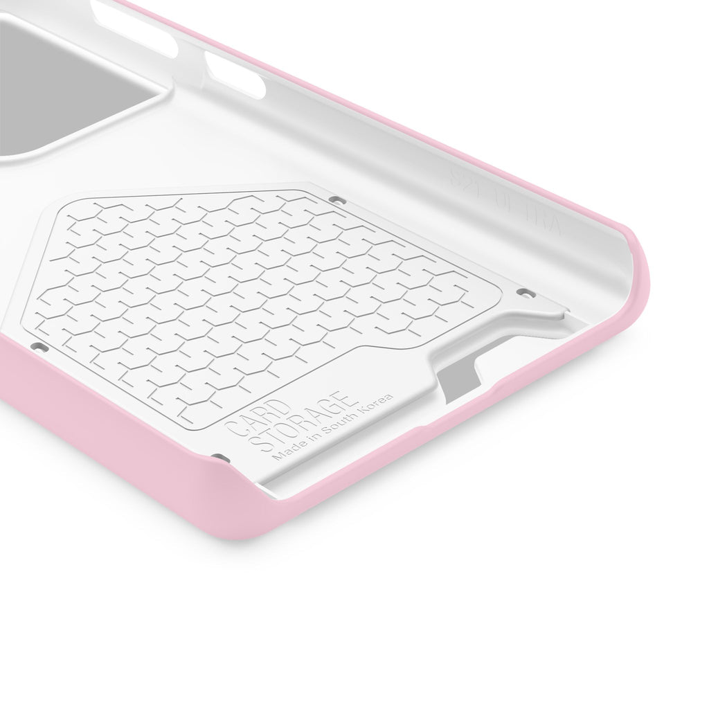 Pale Pink Card-Holder Phone Case