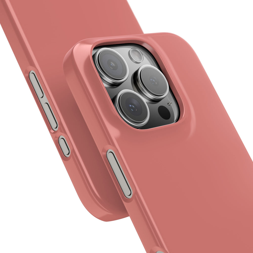 Frosty Pink Snap Phone Case