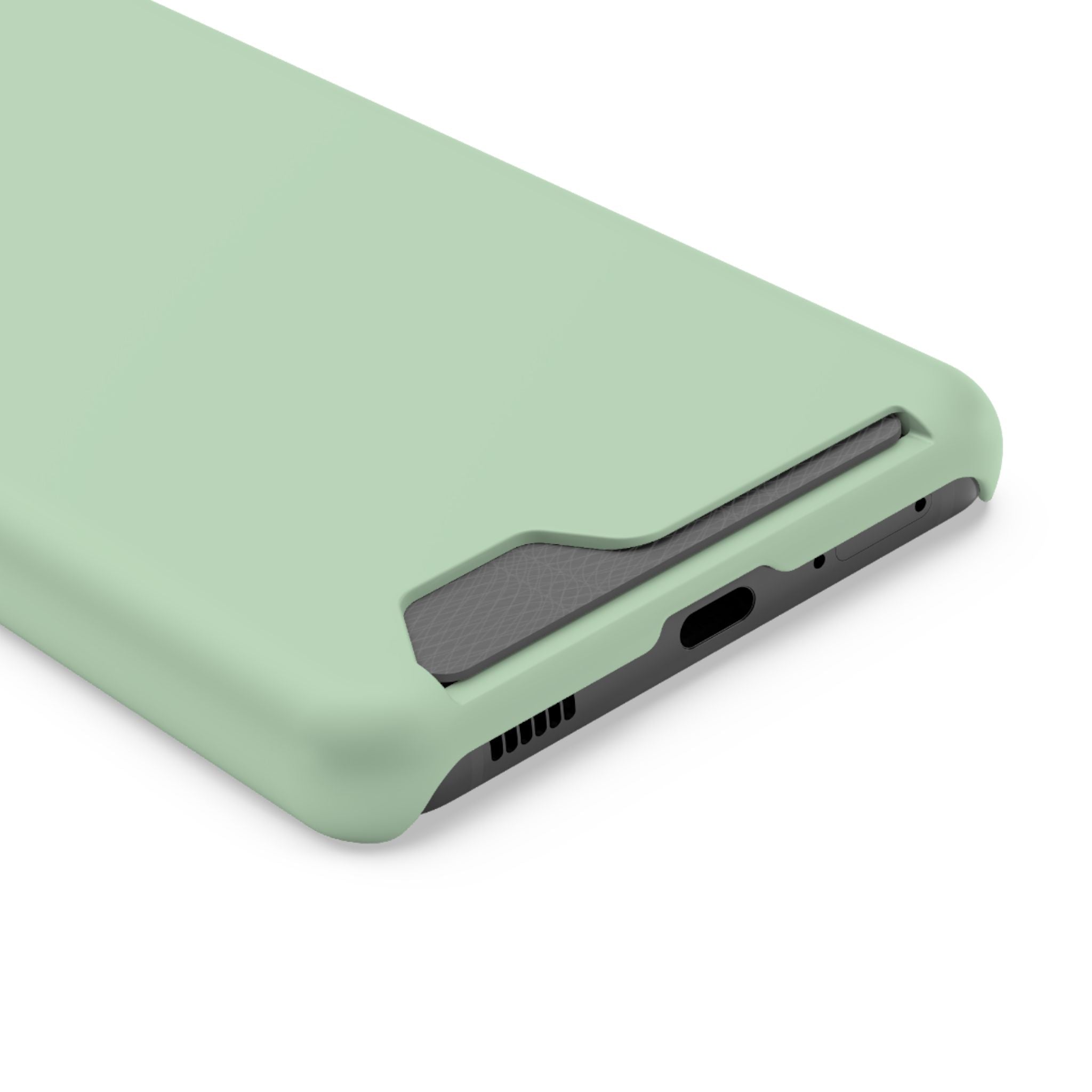 Mint Card-Holder Phone Case