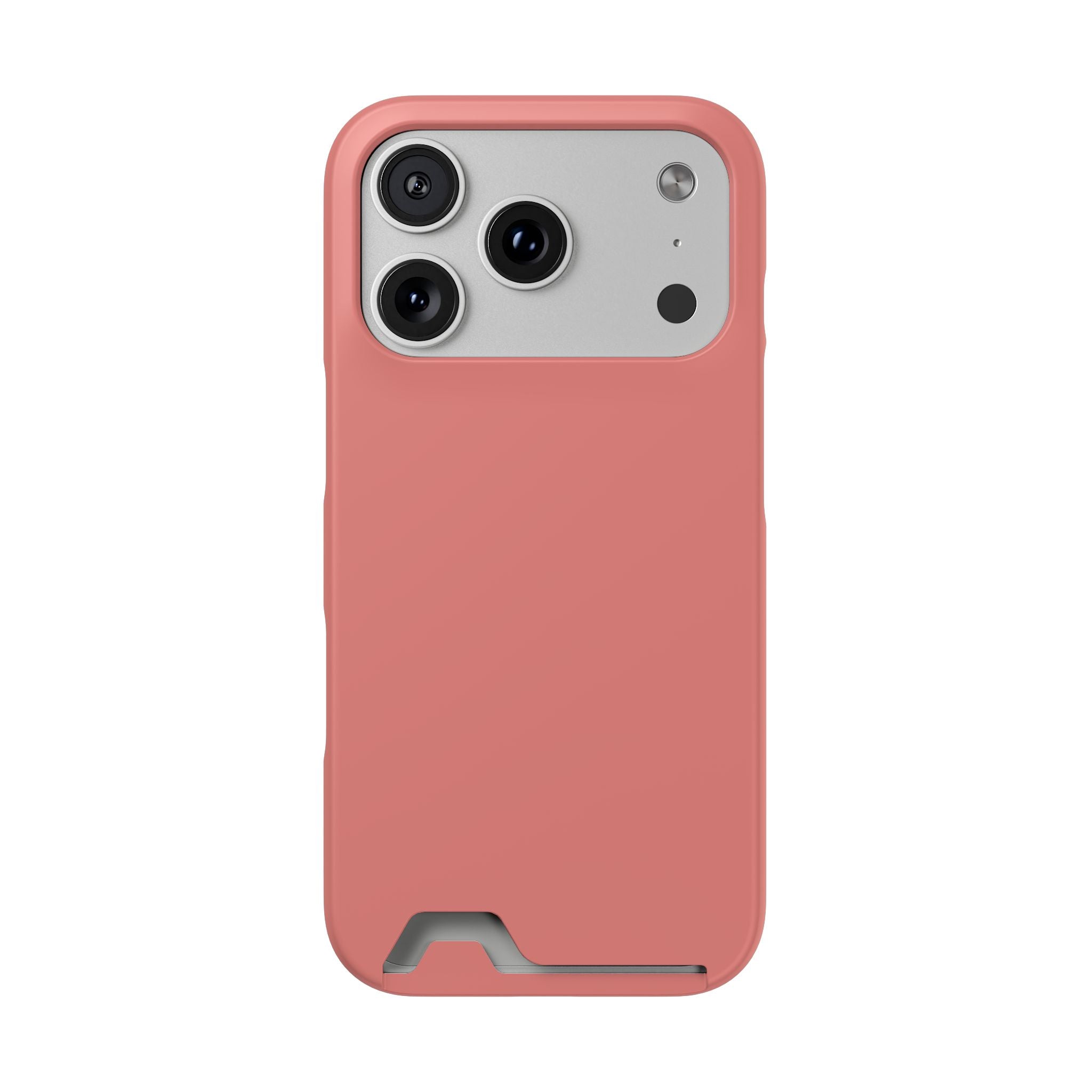 Frosty Pink Card Holder Phone Case