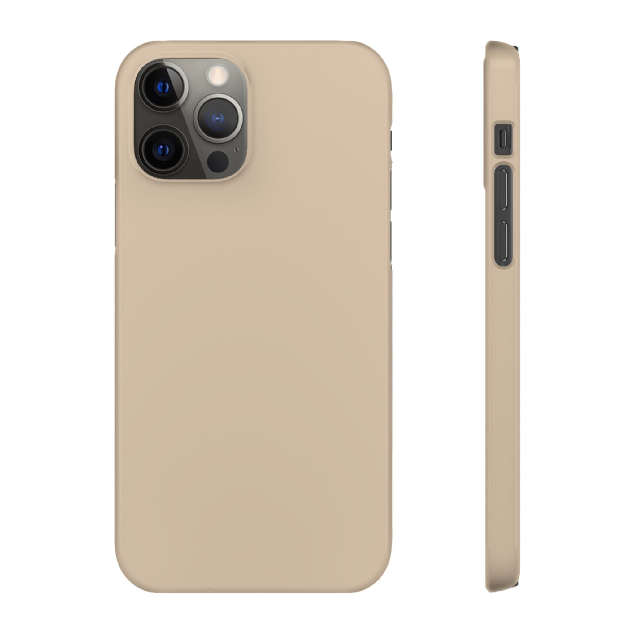 Beige Snap Phone Case