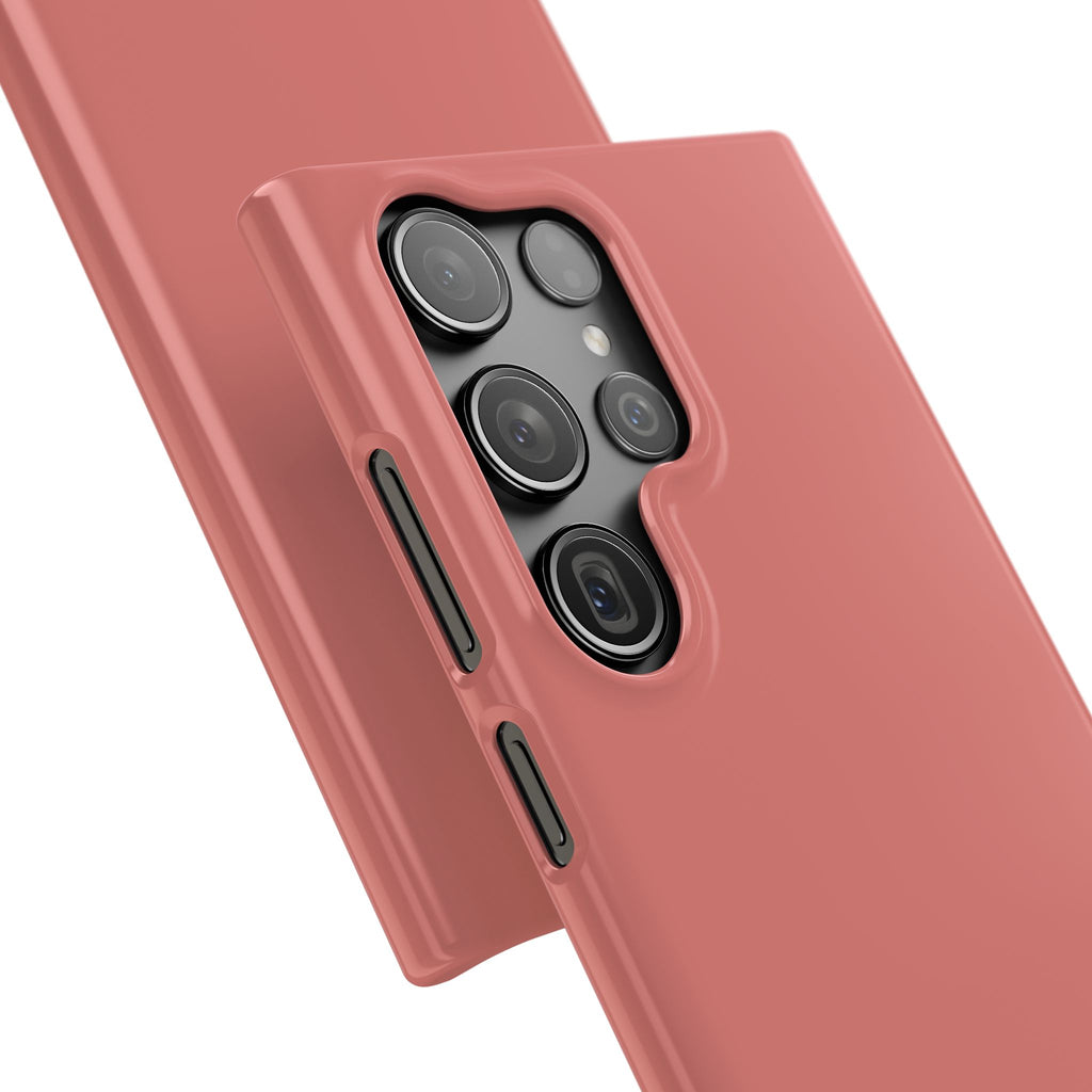 Frosty Pink Snap Phone Case