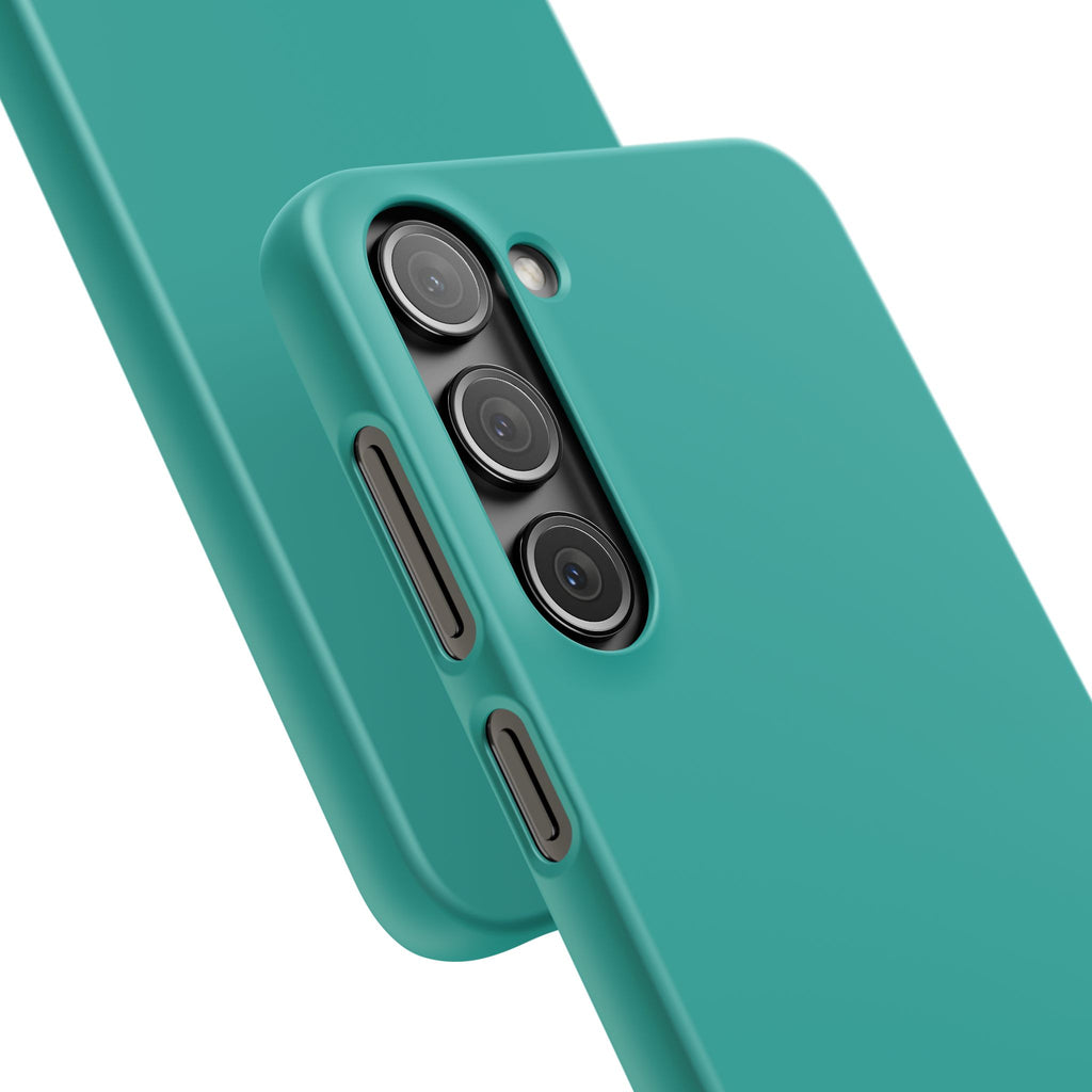 Teal Snap Phone Case
